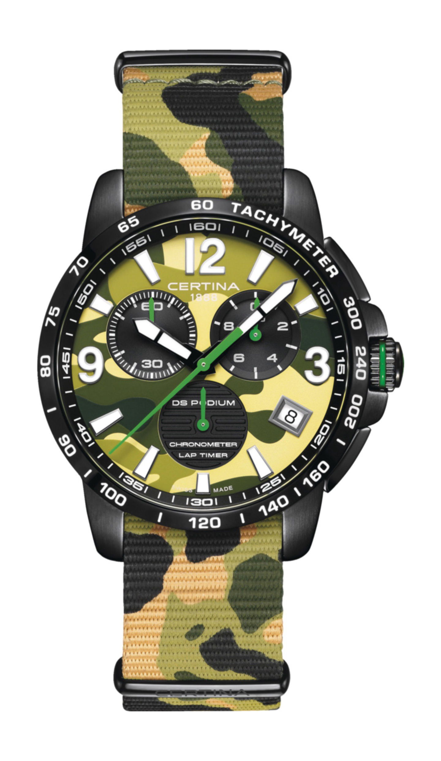 Certina DS Podium Lap Timer watch