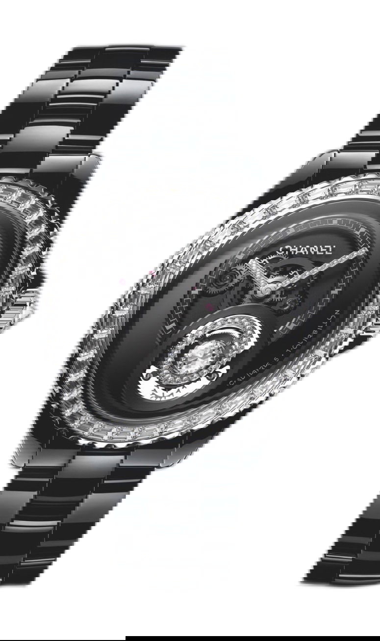 Chanel J12 Diamond Tourbillon watch