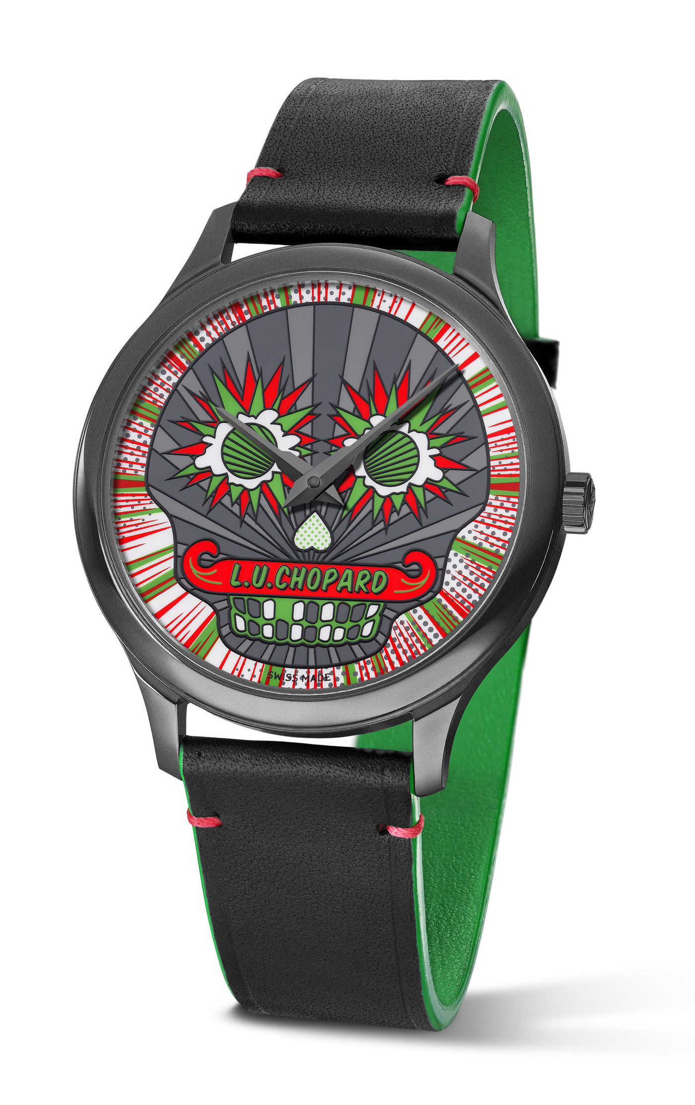 Chopard L.U.C Skull One Calavera Pop Art watch