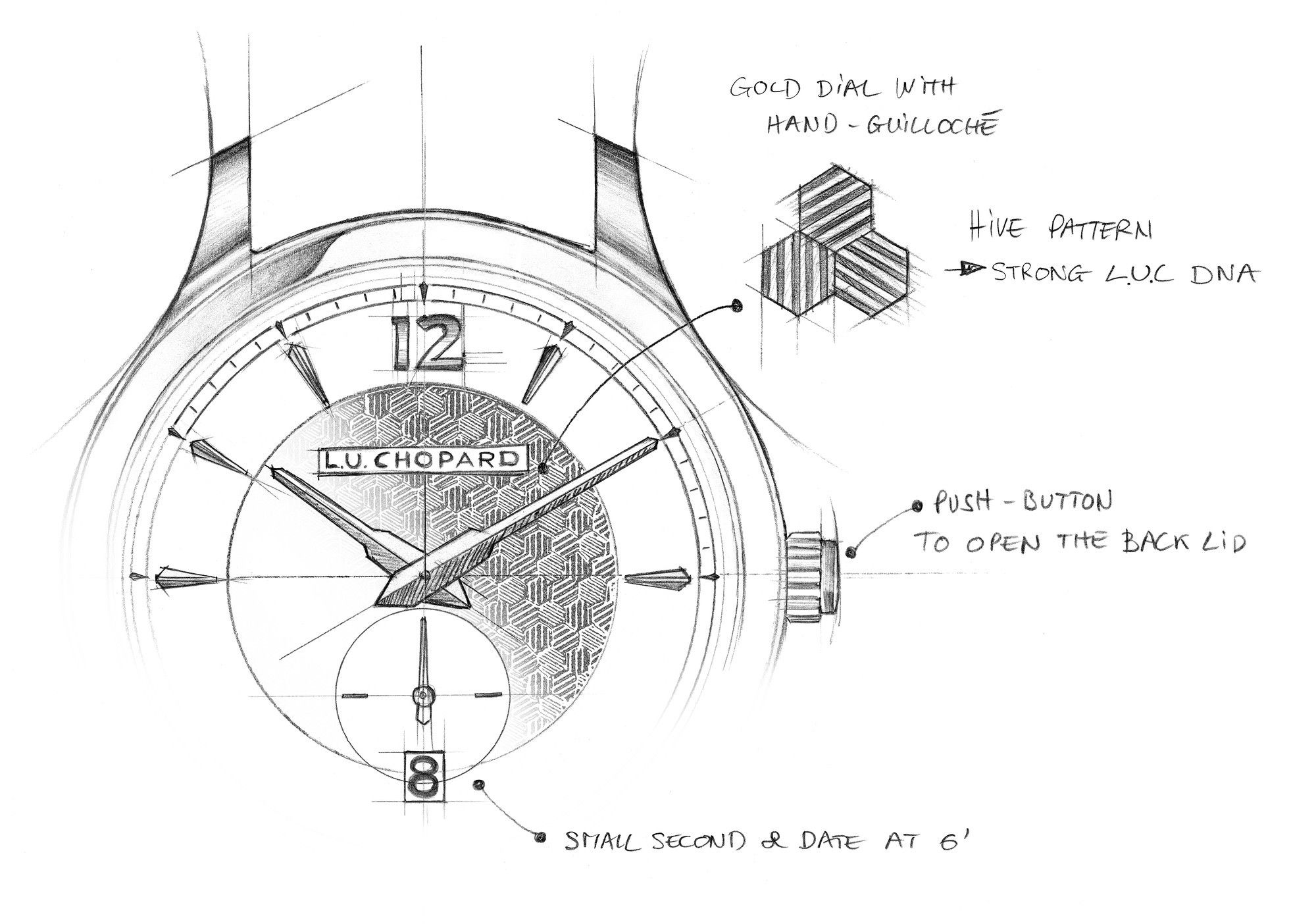 Chopard L.U.C XPS 1860 Officer - View 2
