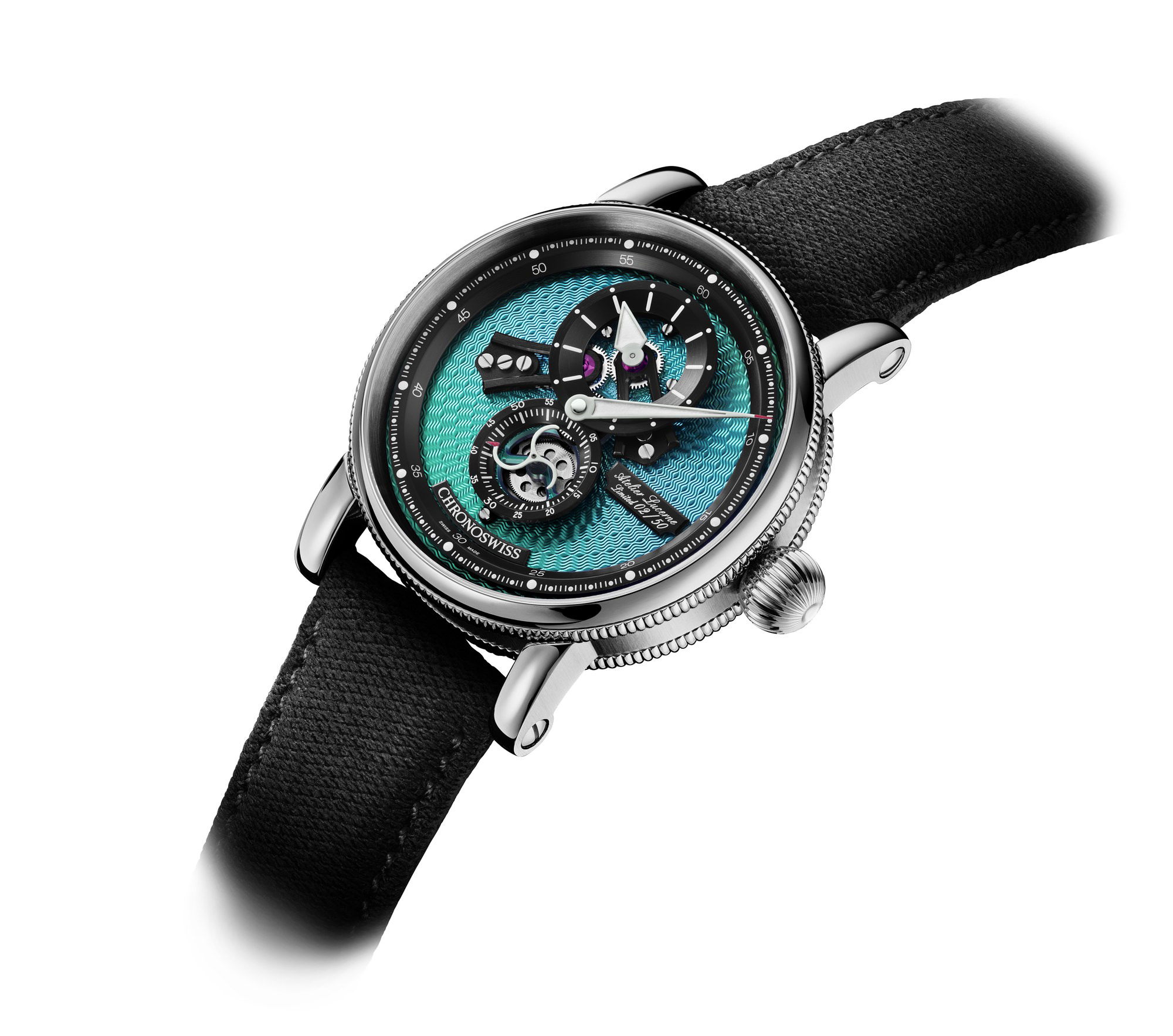 Chronoswiss Open Gear Paraiba - View 3