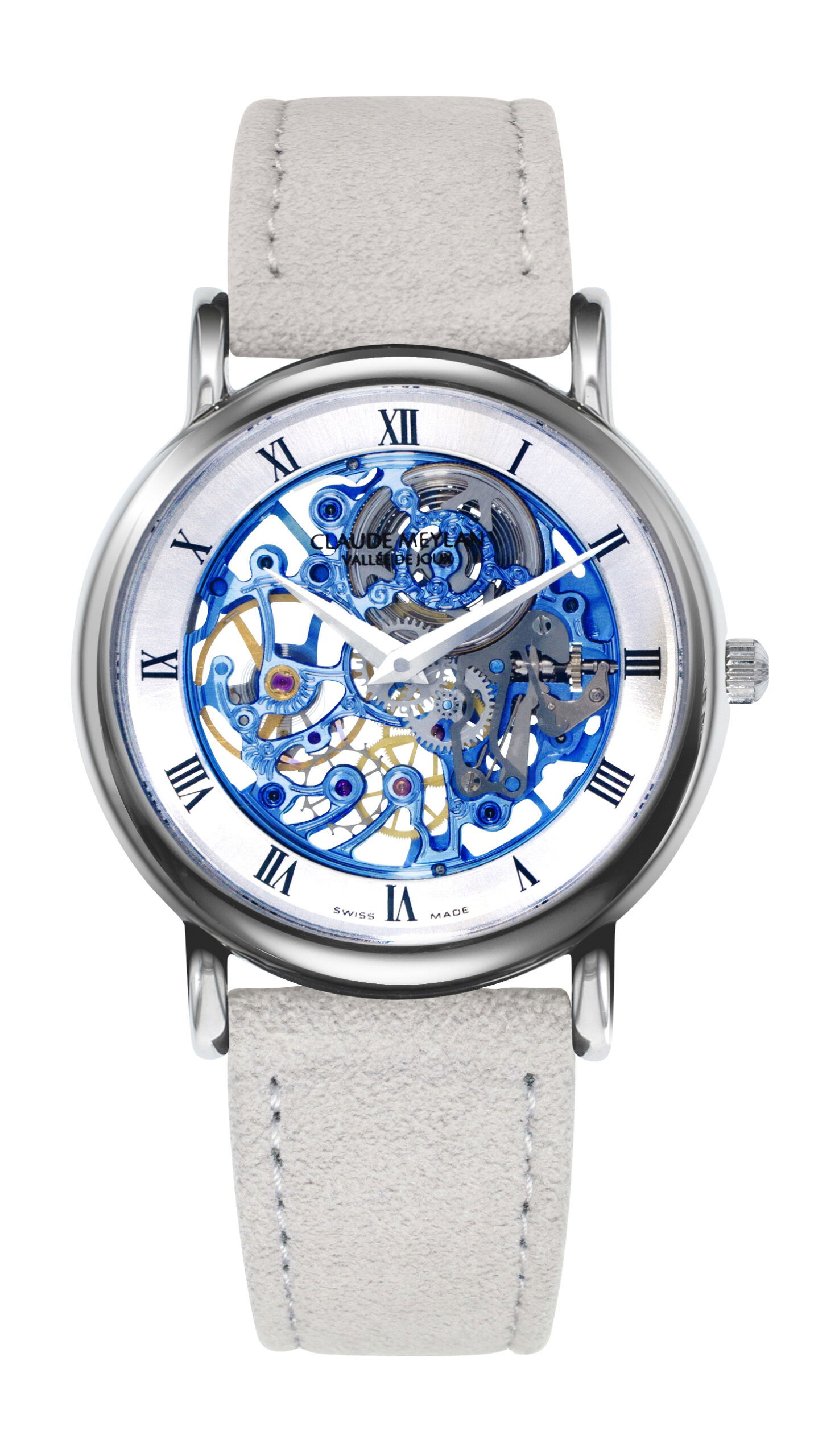 Claude Meylan Lionne Dentelle Bleu Roi watch