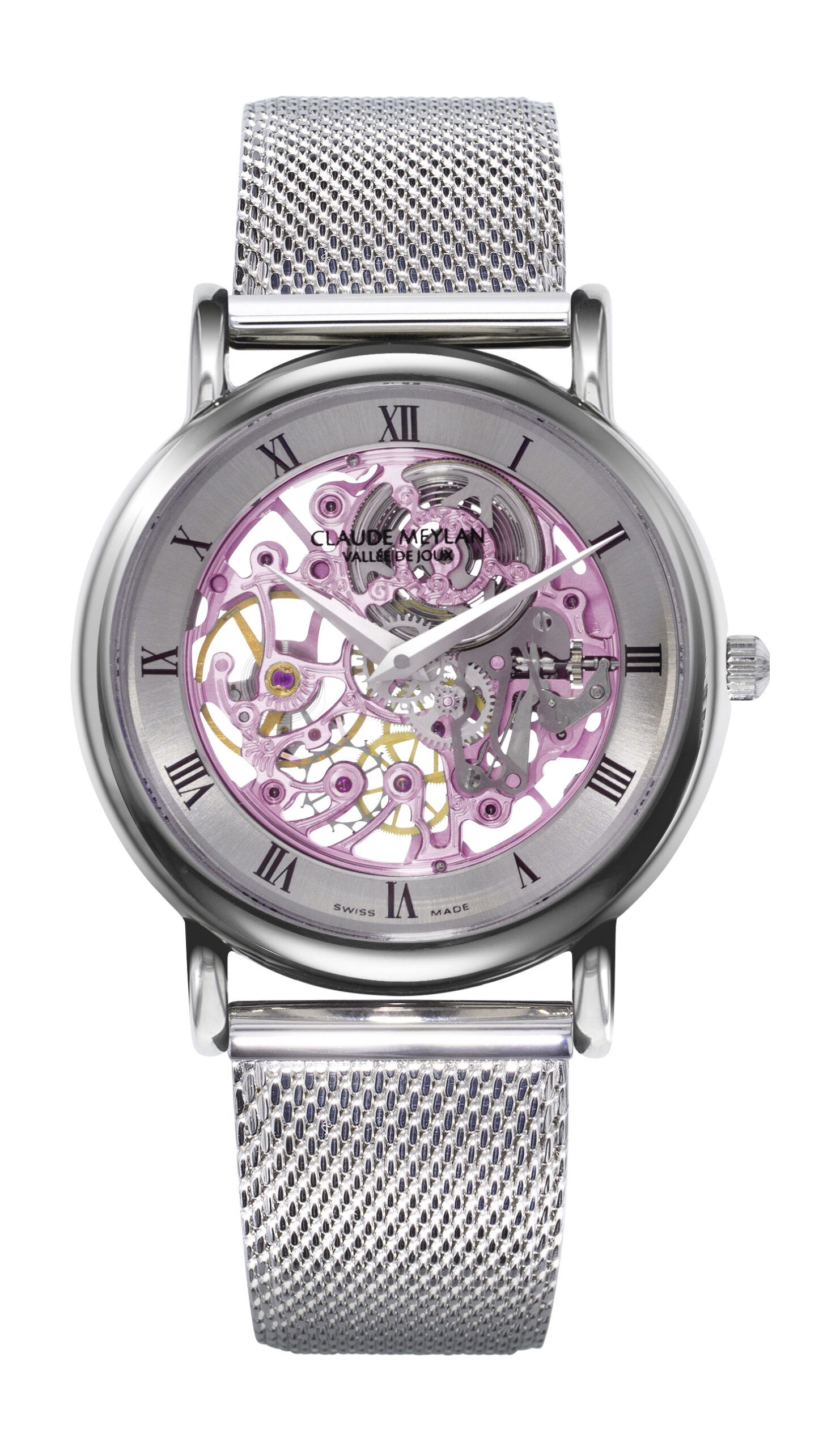 Claude Meylan Lionne Dentelle Rose watch
