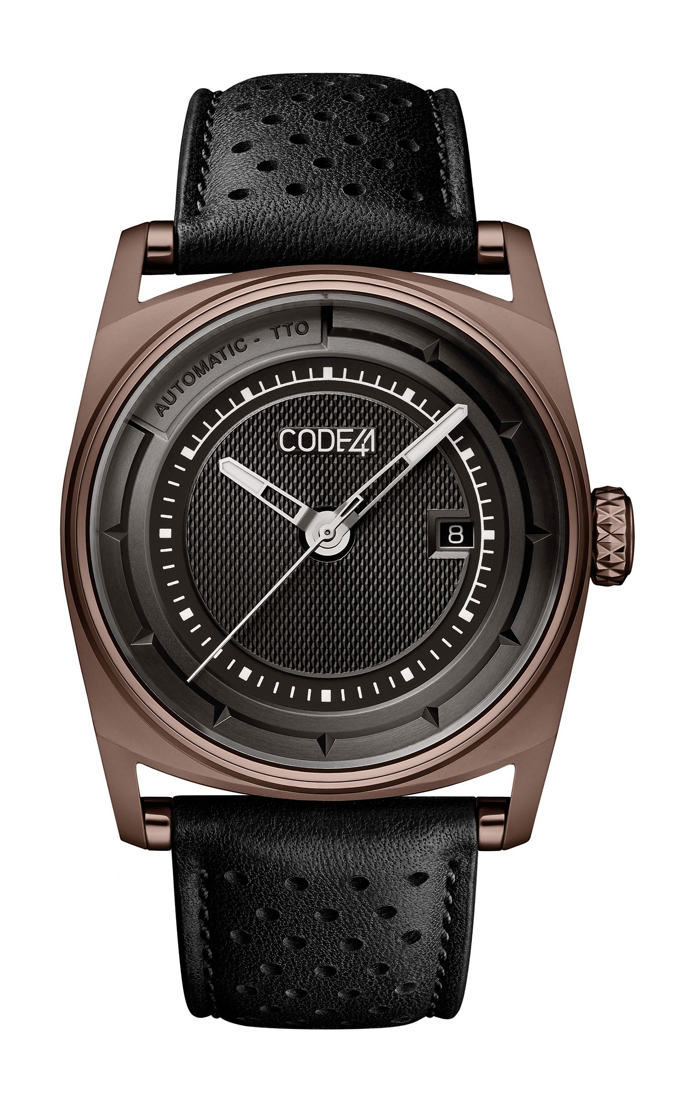 CODE41 Anomaly-02 Brown PVD watch