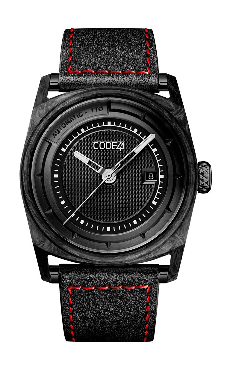 CODE41 ANOMALY-02 Forged Carbon watch
