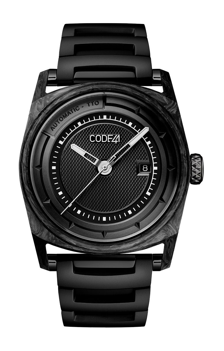 CODE41 ANOMALY-02 Forged Carbon watch