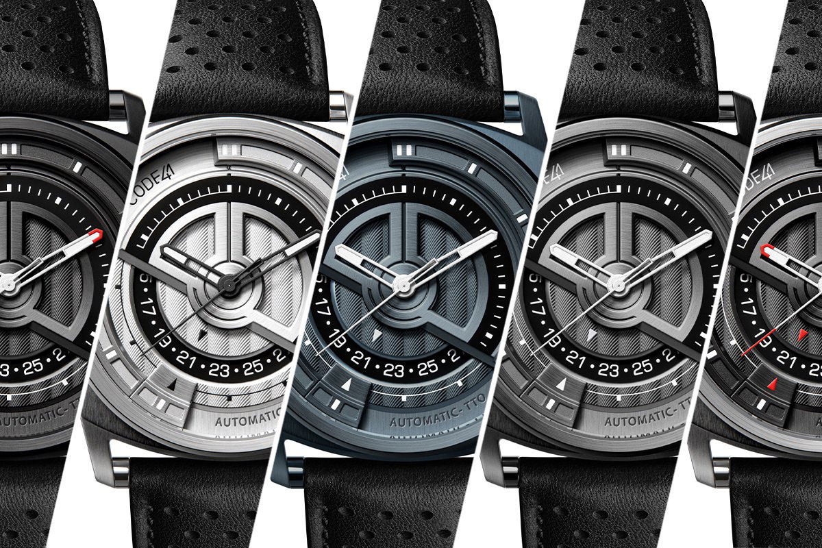 CODE41 Anomaly Evolution Blue PVD - View 2