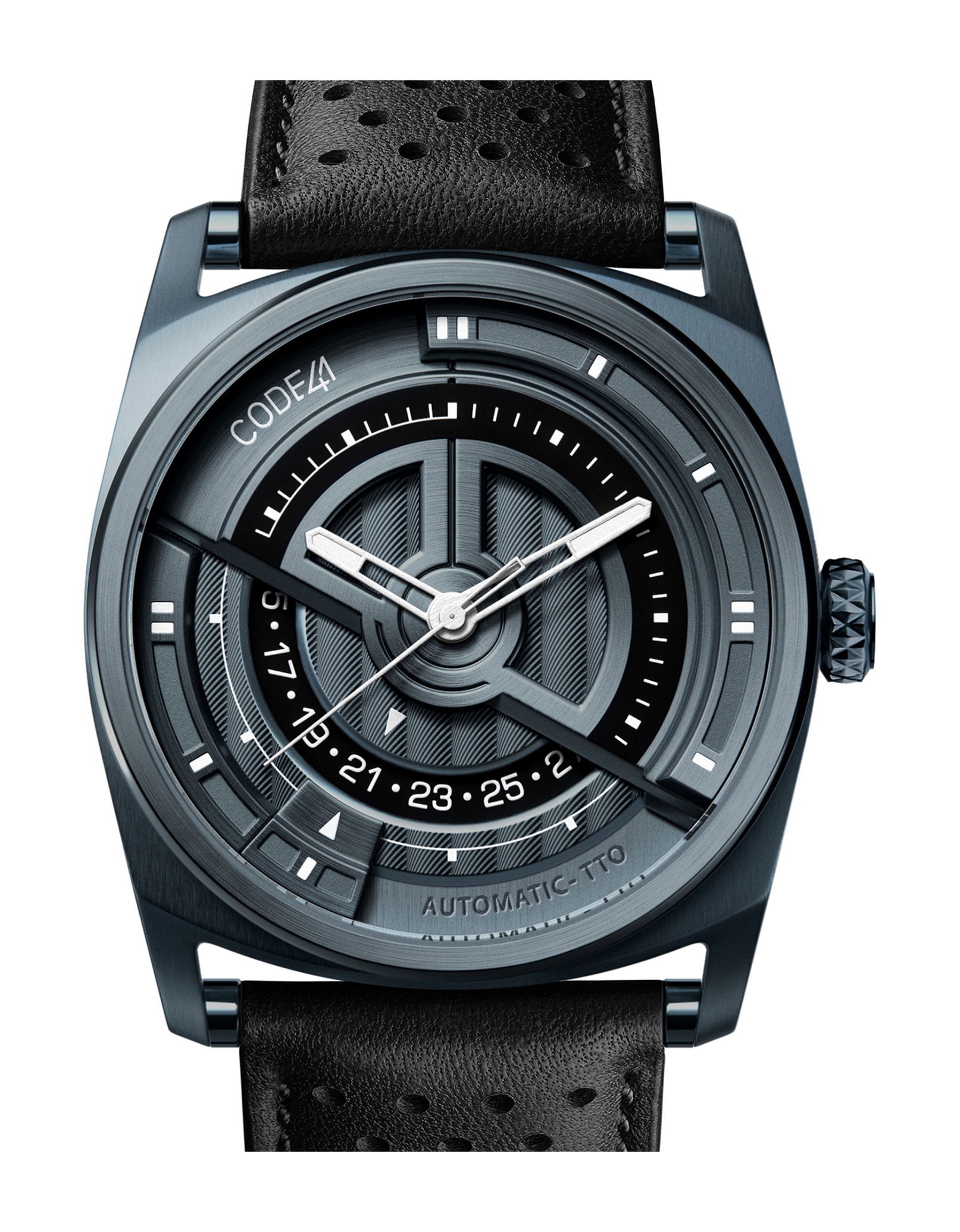 CODE41 Anomaly Evolution Blue PVD watch