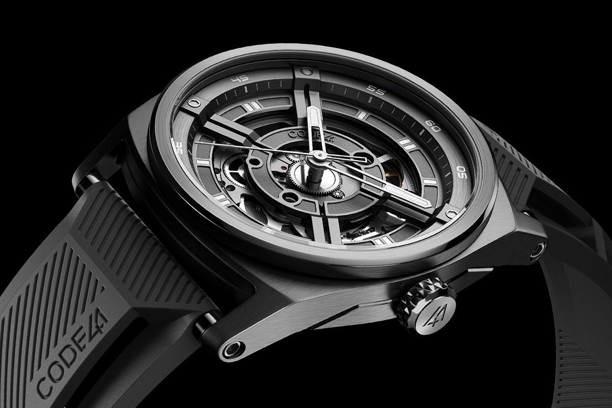 CODE41 ANOMALY-T4 Anthracite PVD - View 3