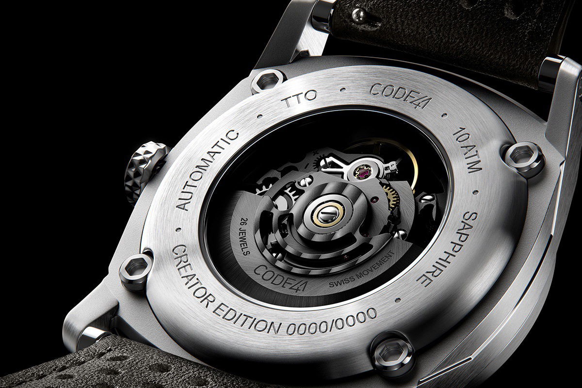 CODE41 ANOMALY-T4 Steel Black - View 2