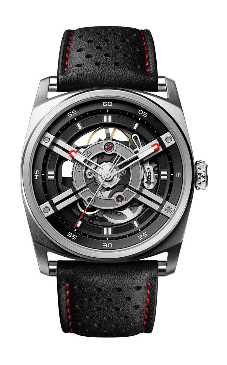 CODE41 ANOMALY-T4 Steel Black & Silver watch