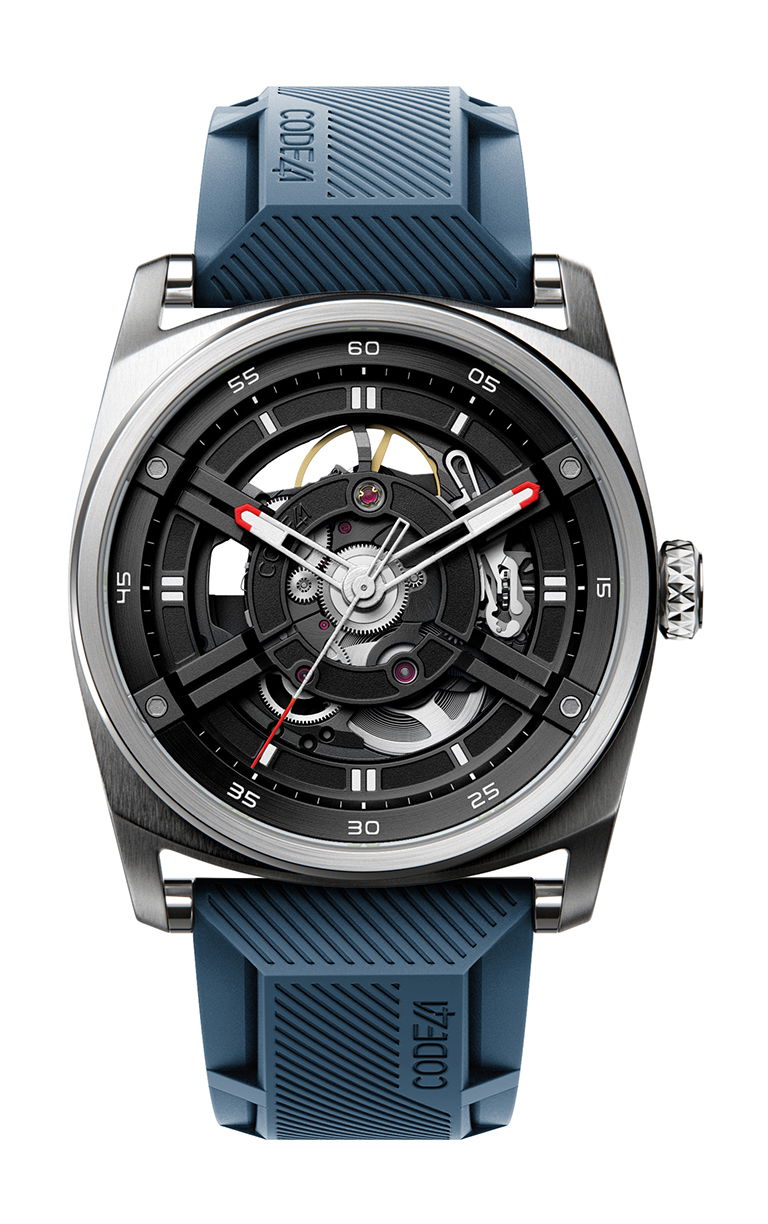 CODE41 ANOMALY-T4 Steel Black watch