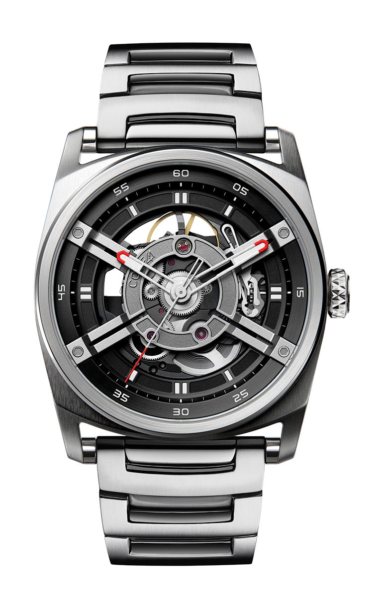 CODE41 ANOMALY-T4 Steel Black & Silver watch