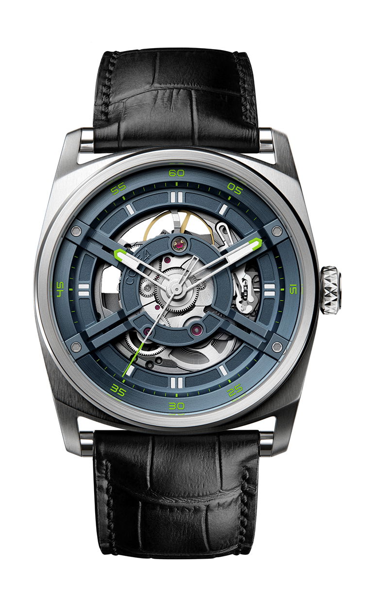 CODE41 ANOMALY-T4 Steel Blue watch