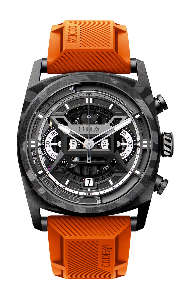 CODE41 NB24 AeroCarbon Black watch