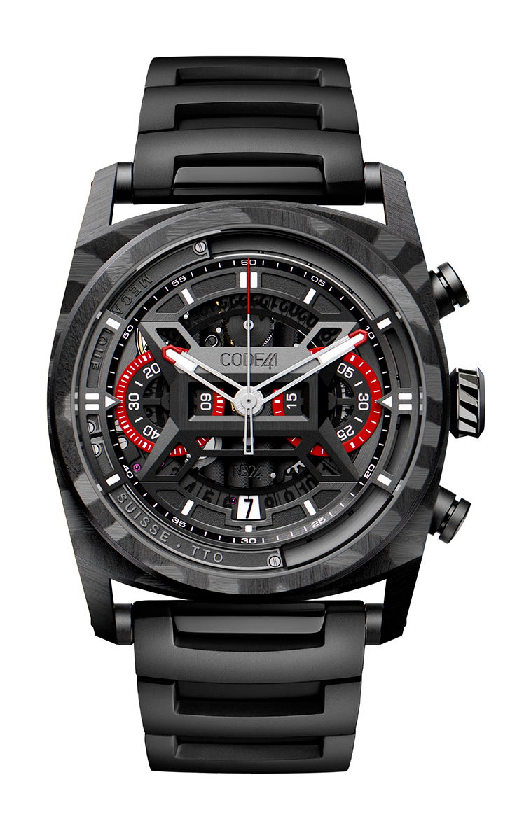 CODE41 NB24 AeroCarbon Red watch