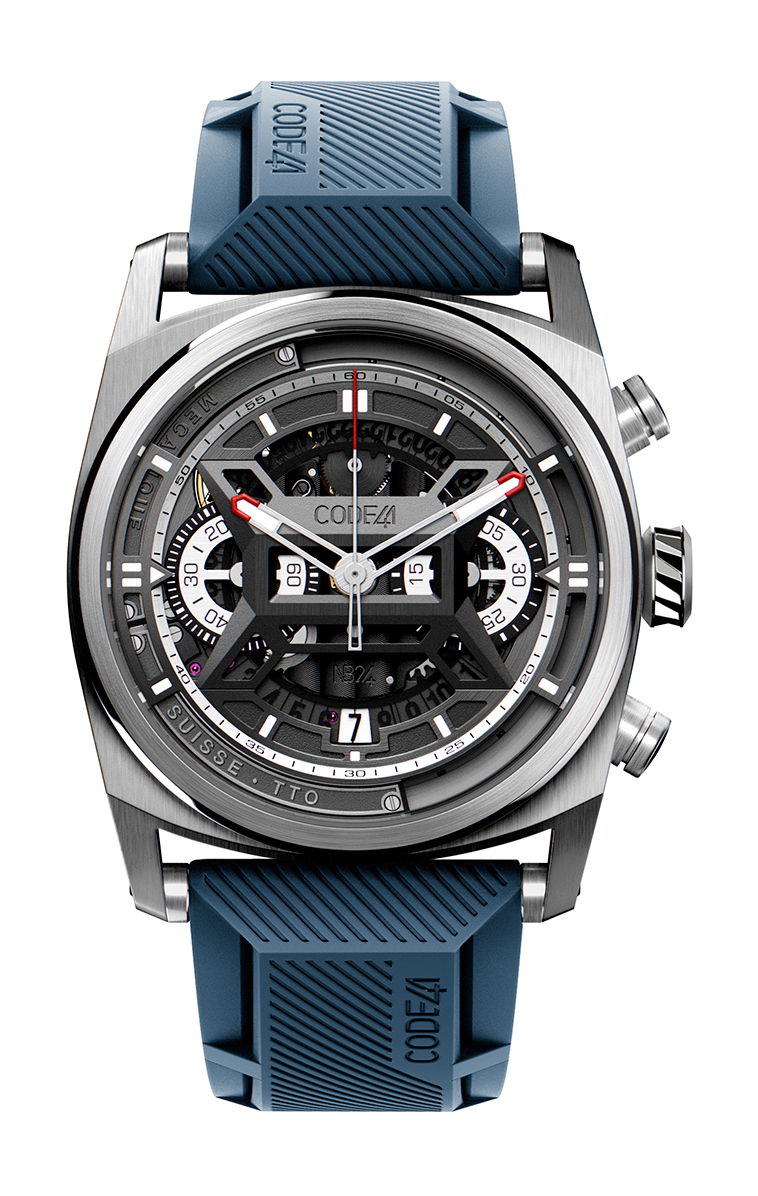 CODE41 NB24 NativeDNA Titanium Black watch
