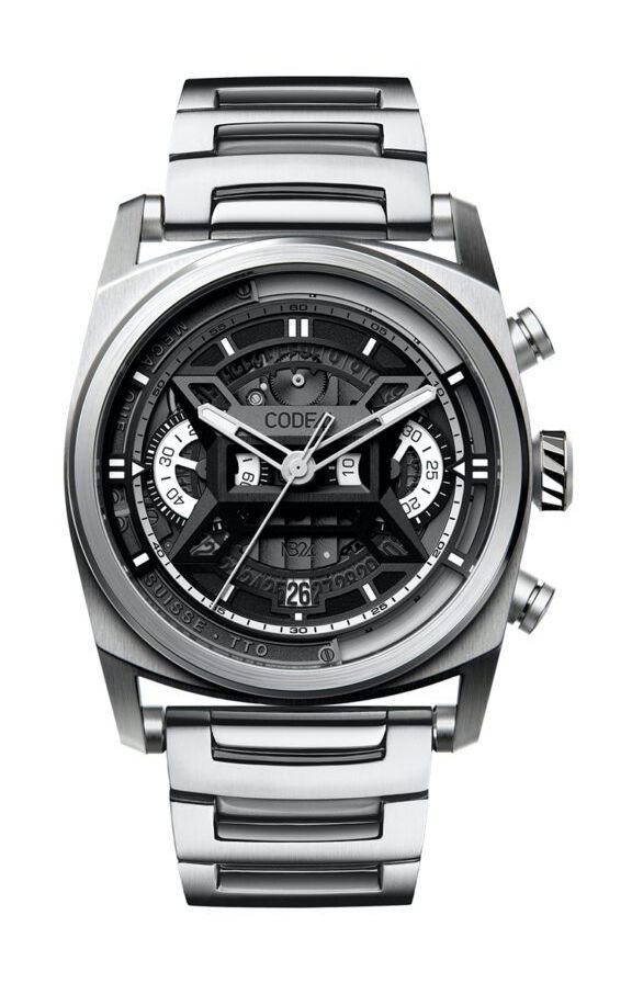 CODE41 NB24 NativeDNA Titanium Black watch