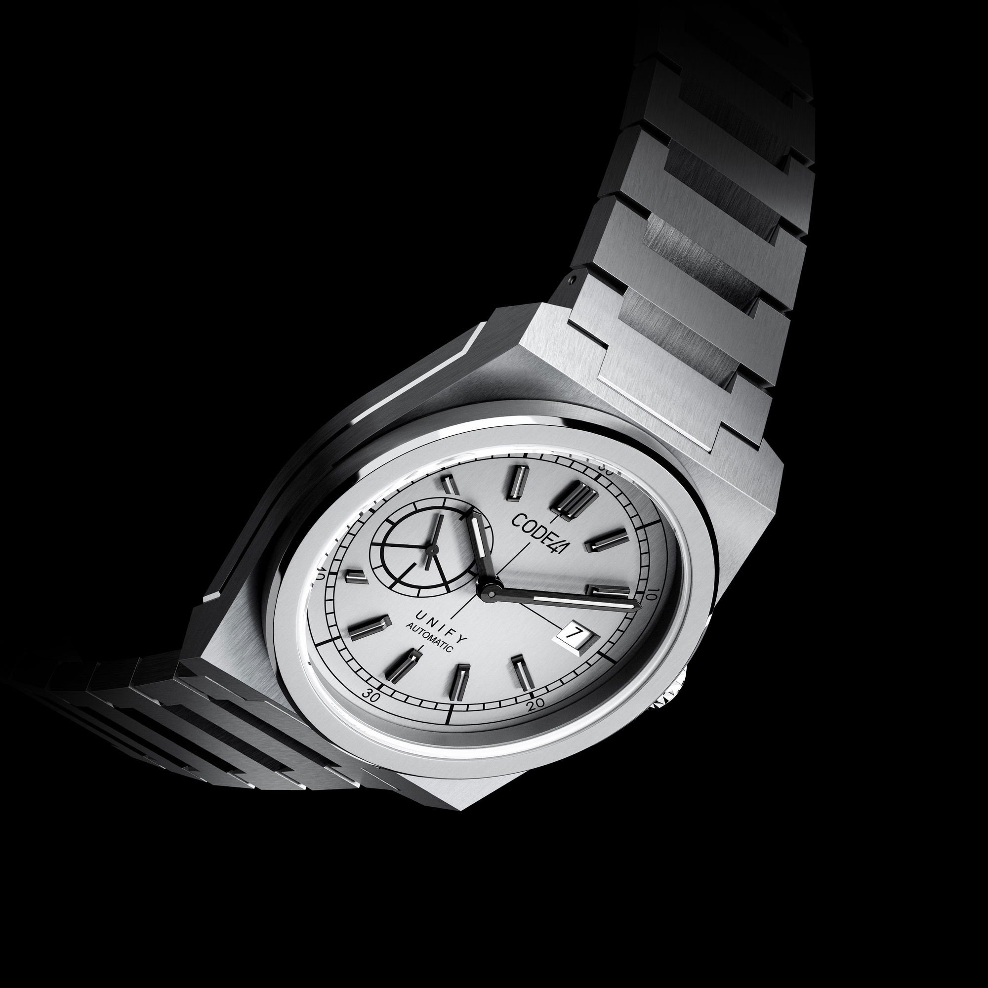 CODE41 UNIFY Small Seconds Steel - View 2