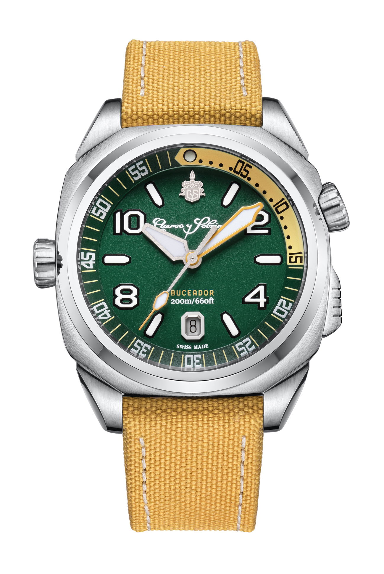 Cuervo y Sobrinos Buceador Caribe watch