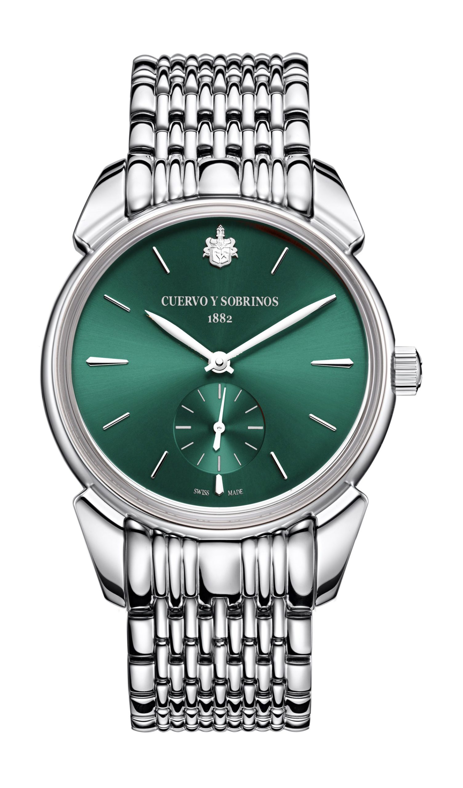 Cuervo y Sobrinos Historiador Asturias Pequeños Segundos watch