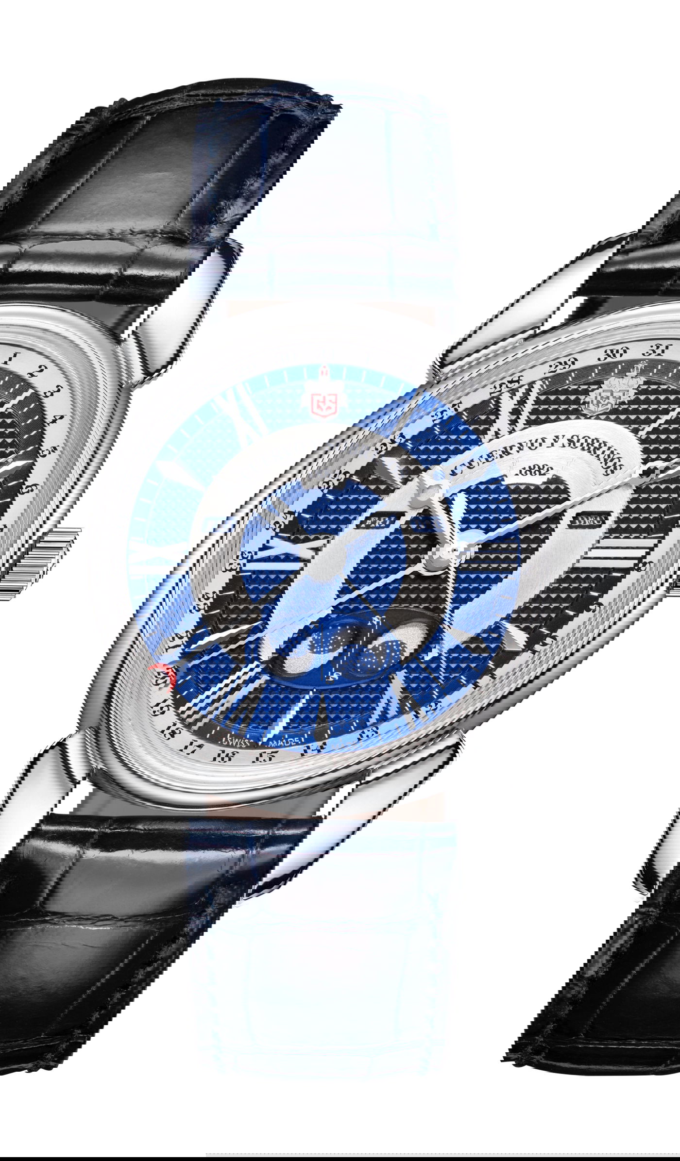 Cuervo y Sobrinos Historiador Doble Luna watch