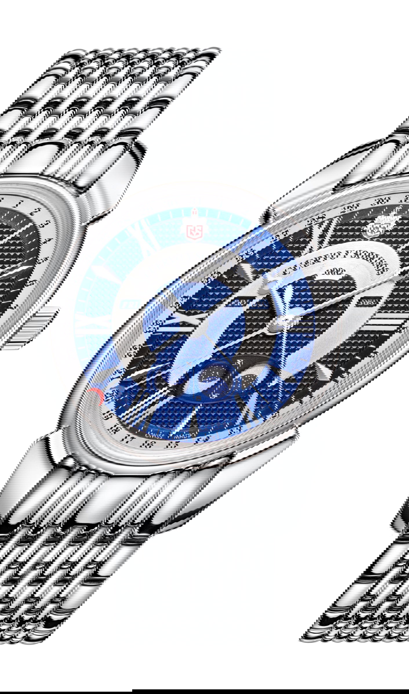 Cuervo y Sobrinos Historiador Doble Luna watch