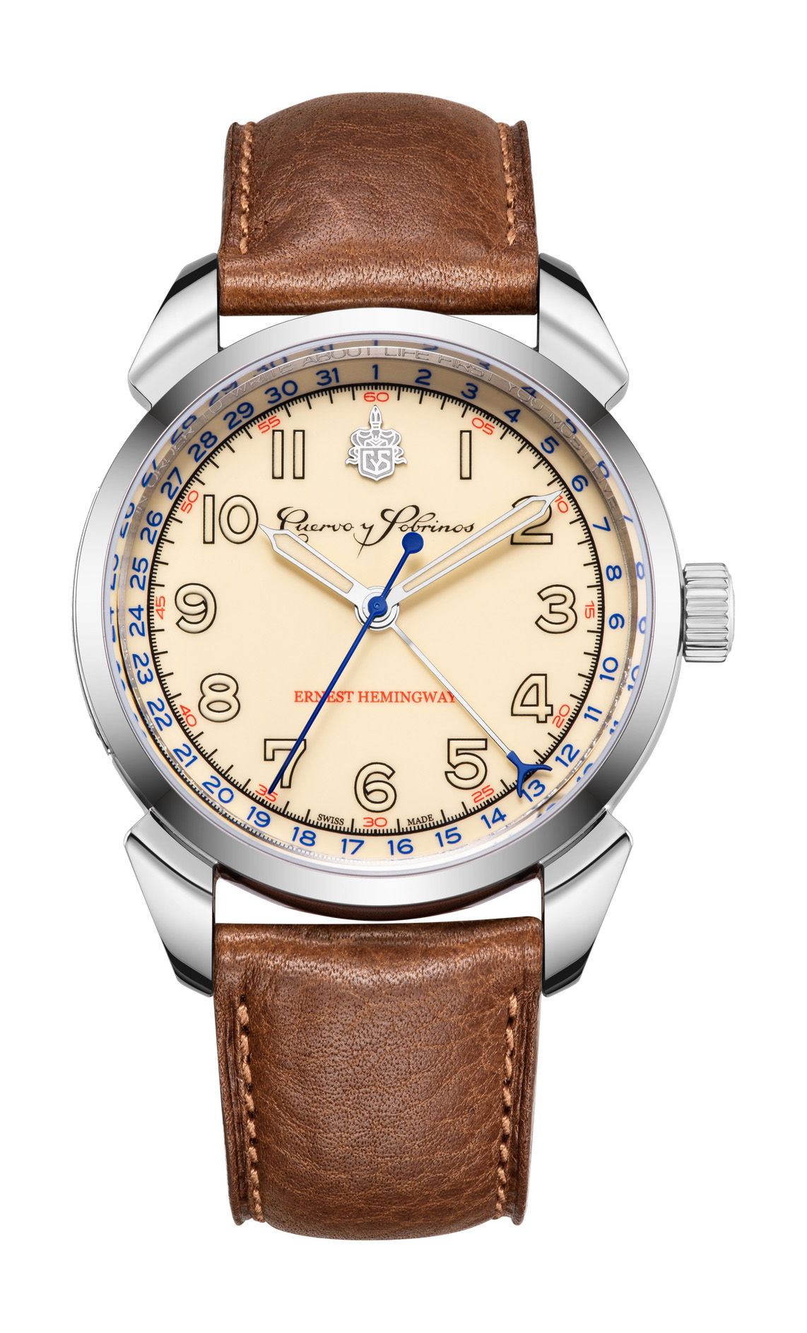 Cuervo y Sobrinos Historiador Hemingway Icónico watch