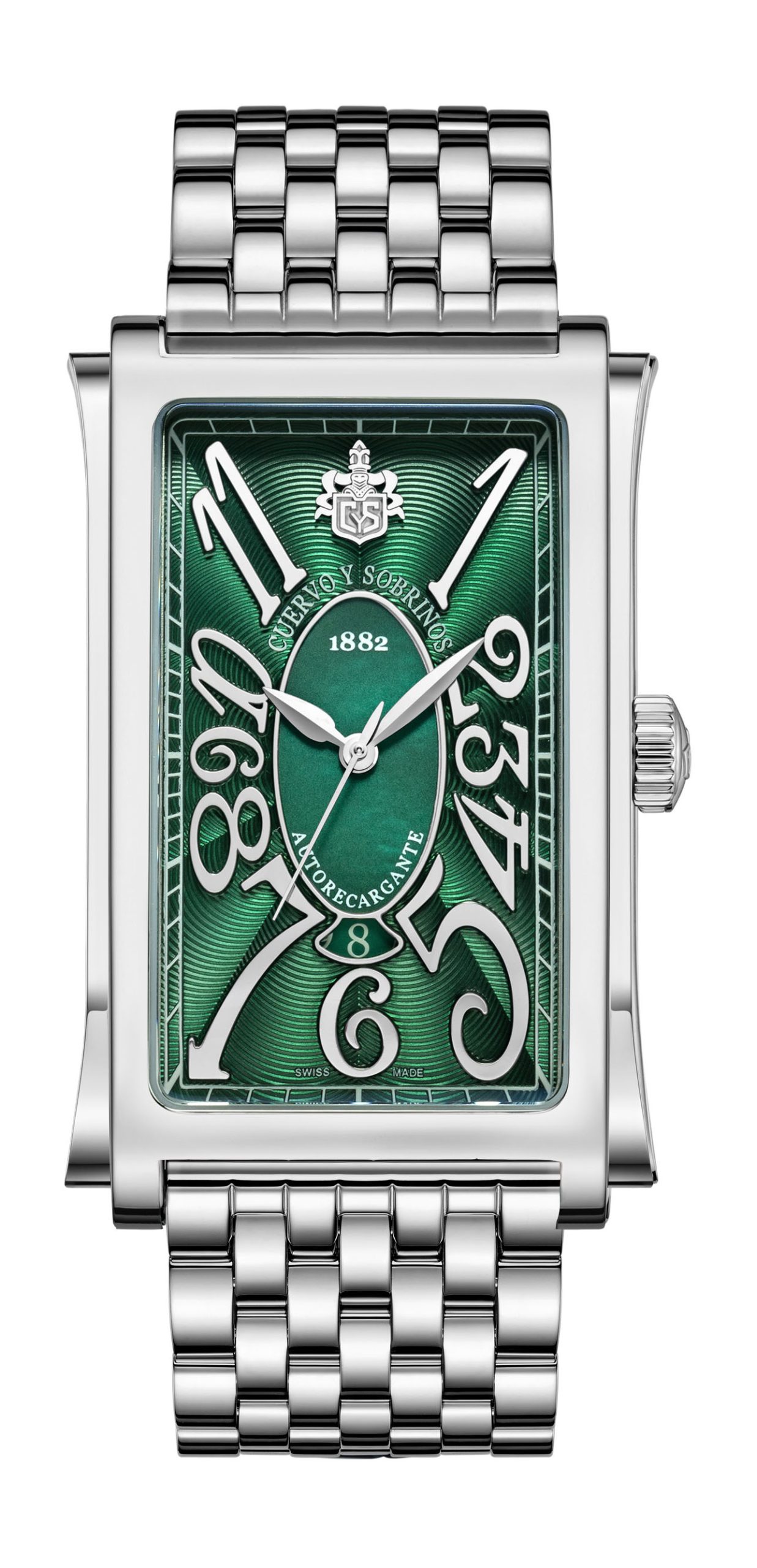 Cuervo y Sobrinos Prominente Iconico Solo Tiempo watch