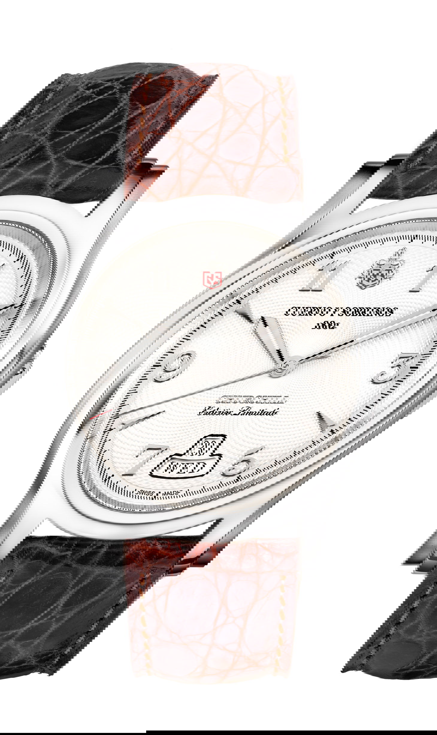 Cuervo y Sobrinos Robusto Churchill Yalta Edition watch