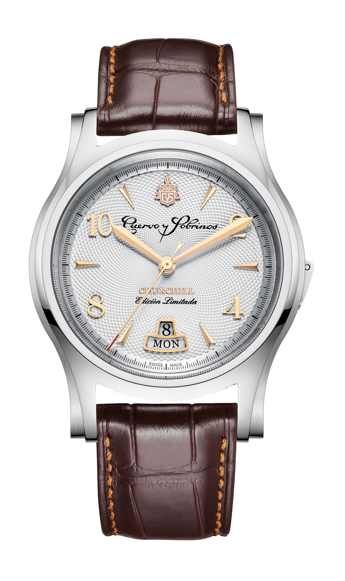 Cuervo y Sobrinos Robusto Churchill Yalta Edition watch