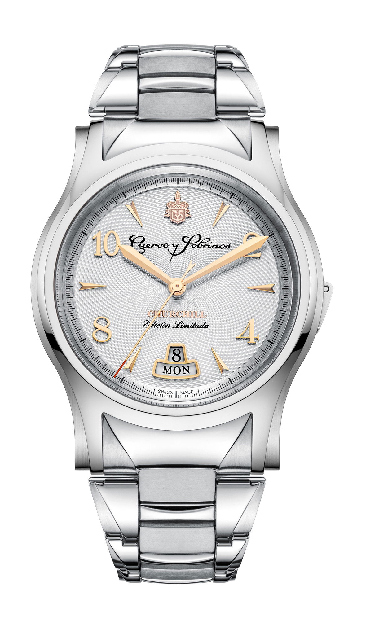 Cuervo y Sobrinos Robusto Churchill Yalta Edition watch