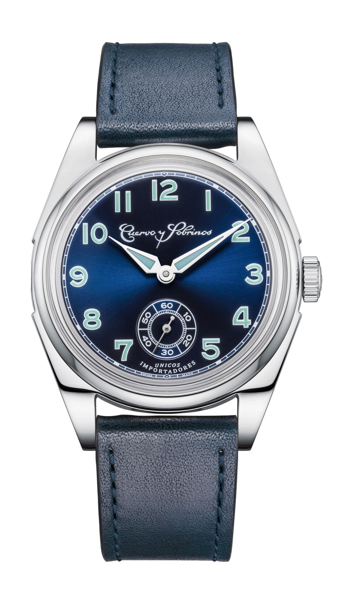 Cuervo y Sobrinos Robusto Sans Souci Blue watch