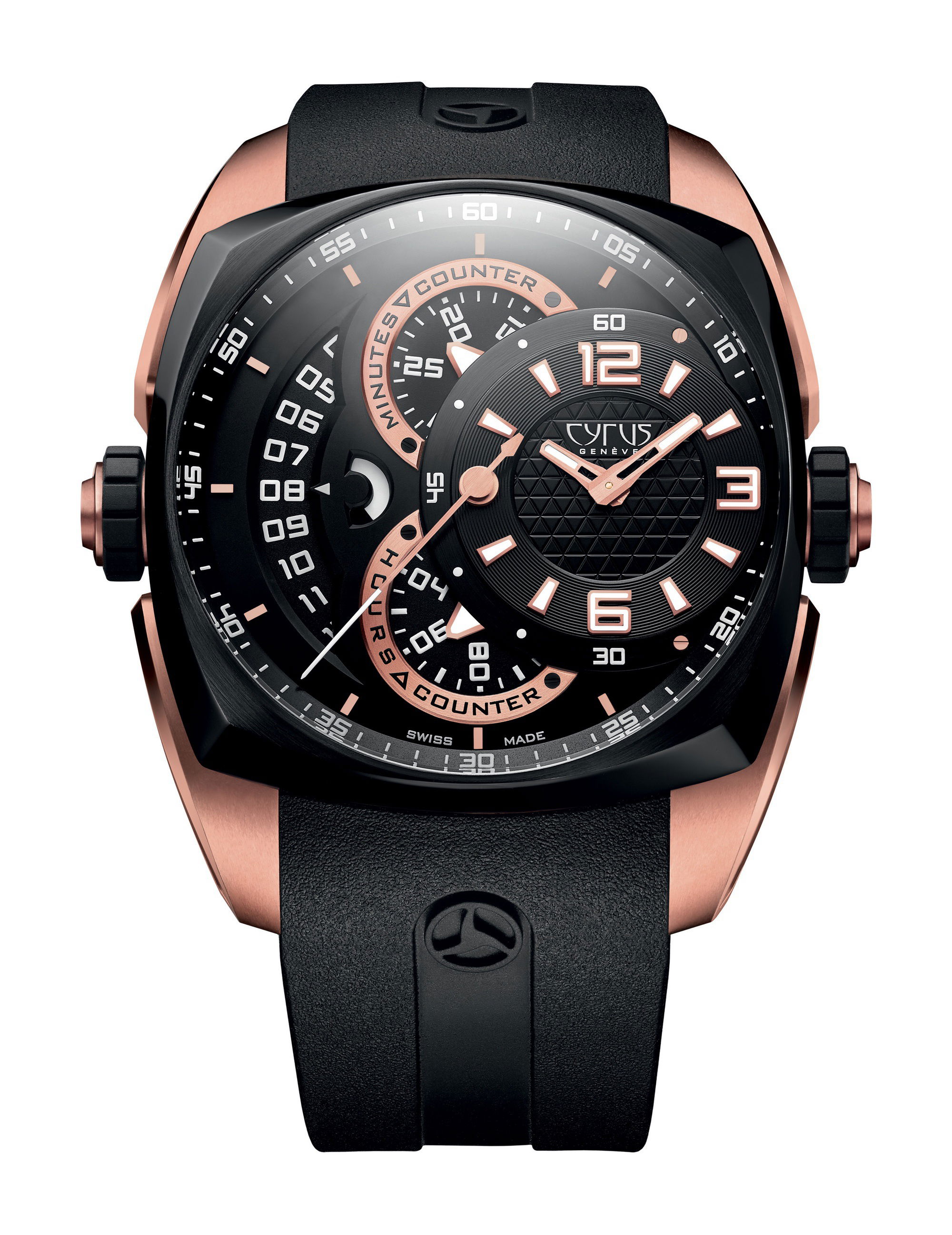 Cyrus Klepcys Chronograph watch
