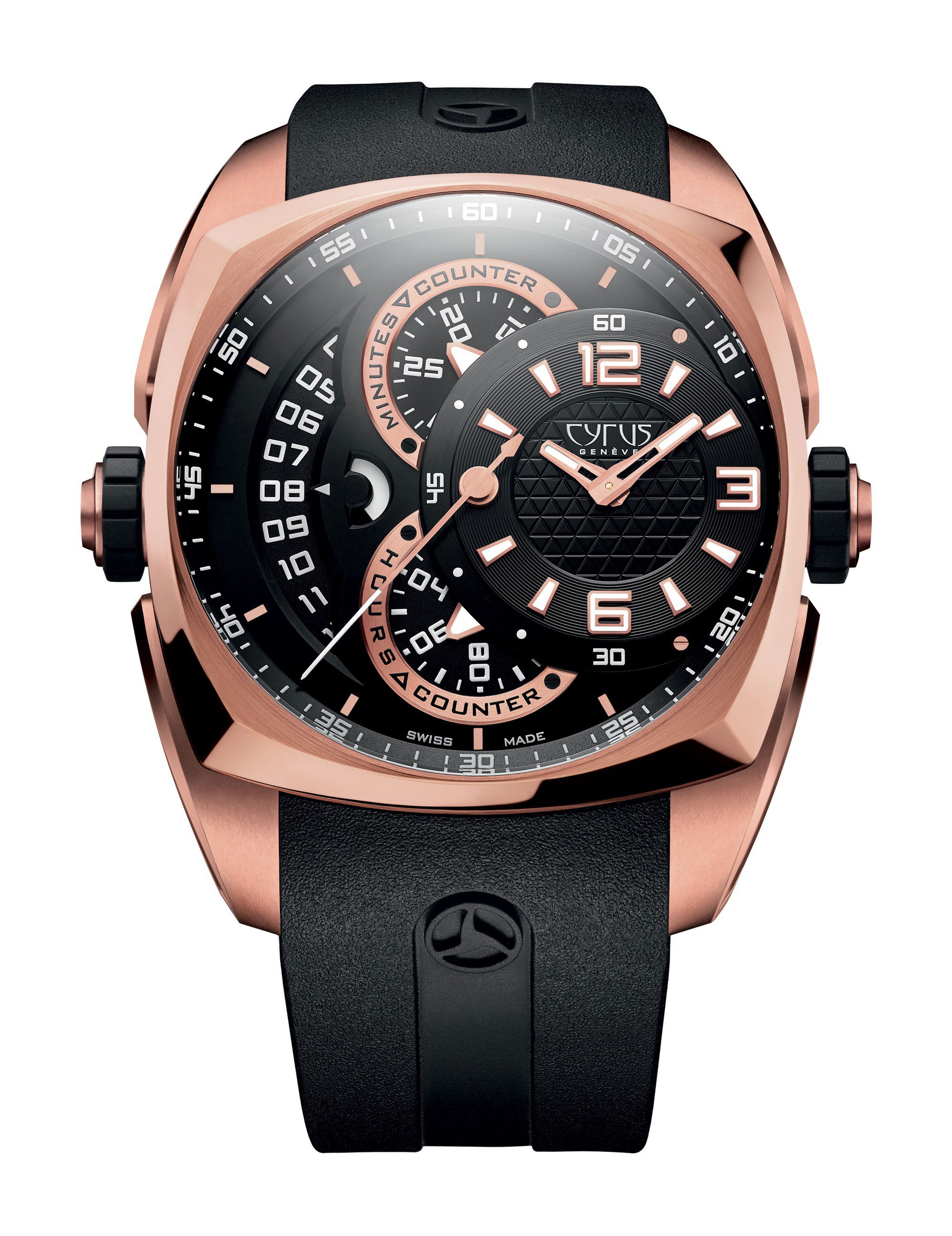 Cyrus Klepcys Chronograph watch