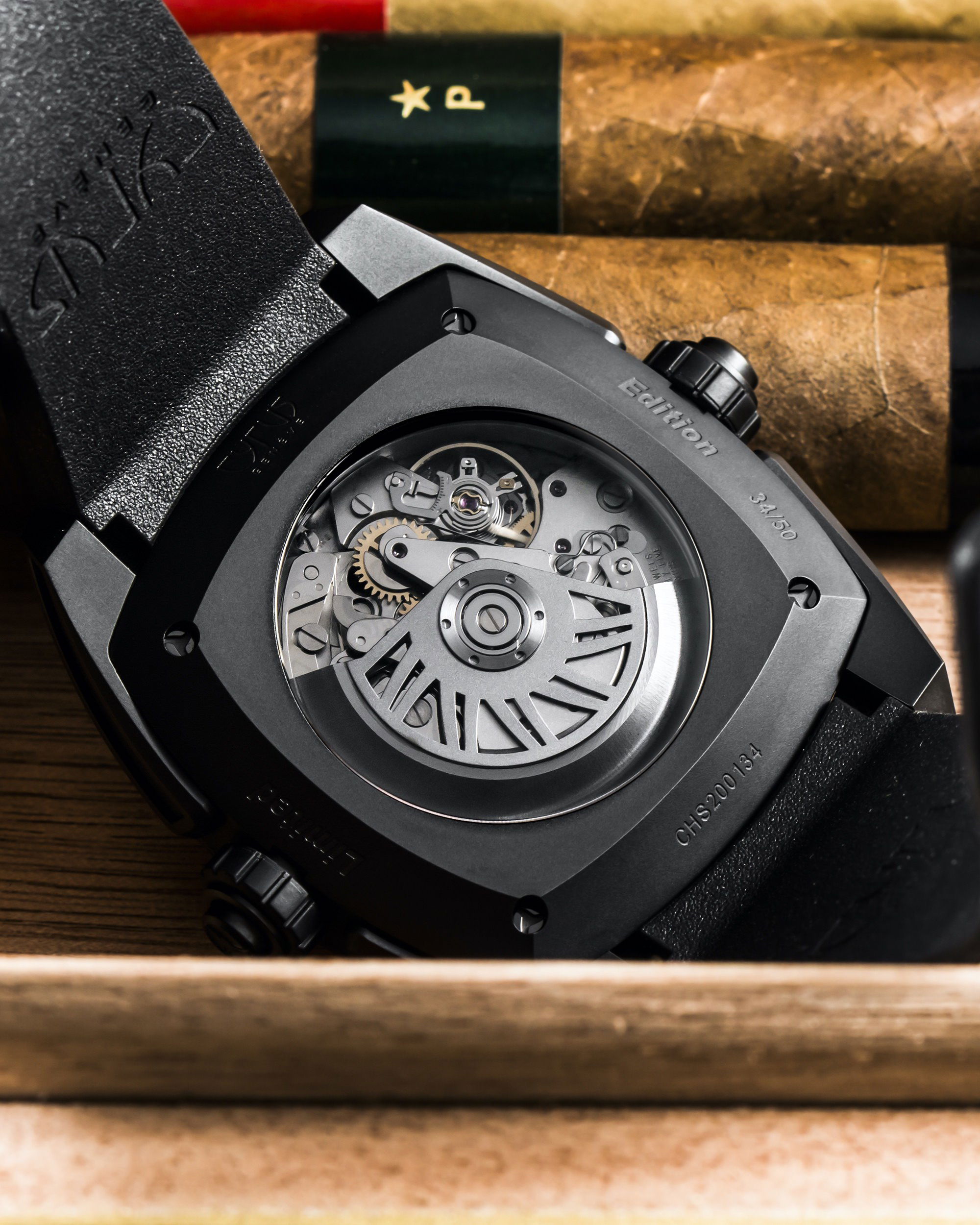 Cyrus Klepcys Skeleton Chronograph Darkness - View 2