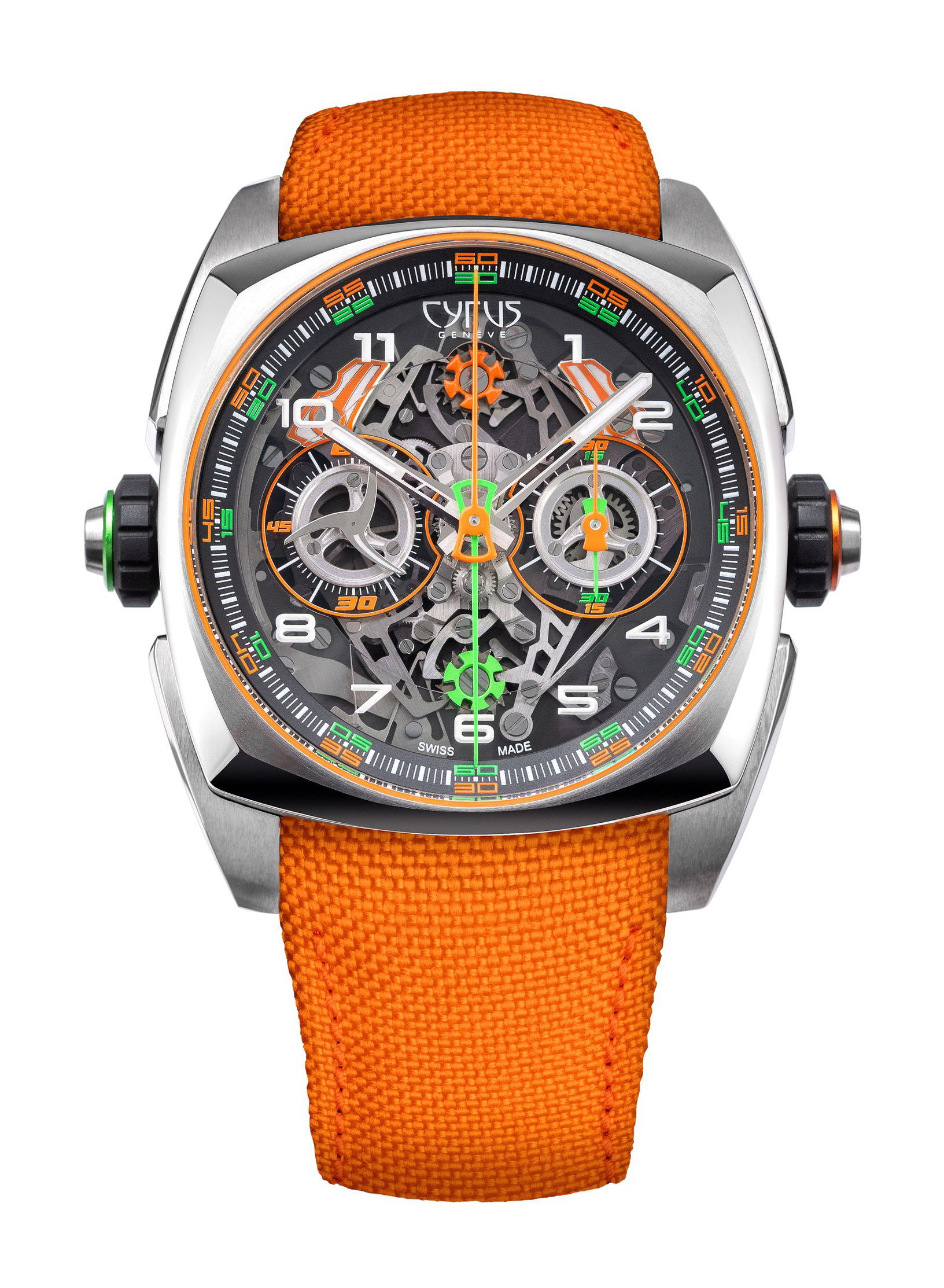 Cyrus Klepcys DICE Saffron watch