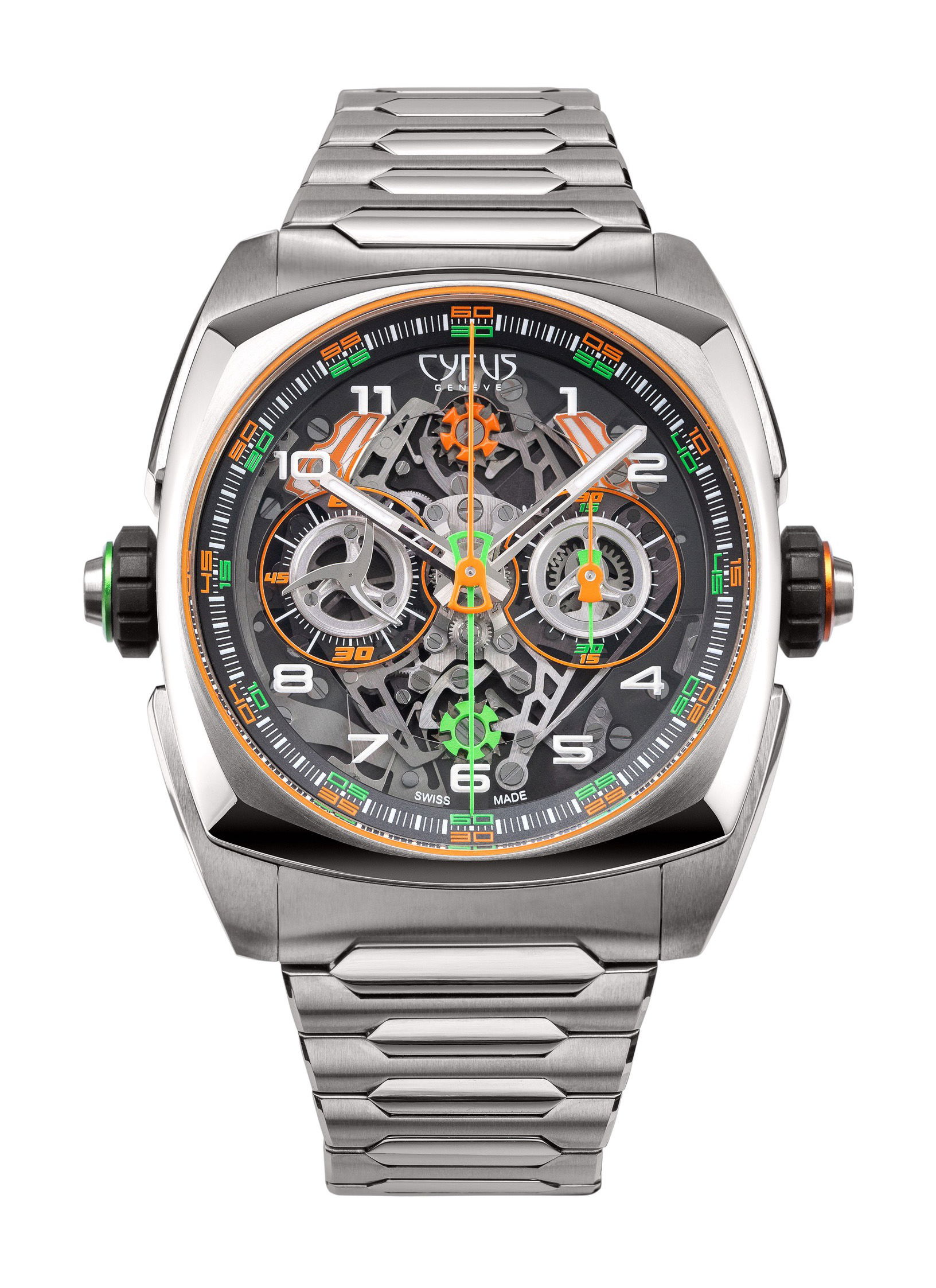 Cyrus Klepcys DICE Saffron watch