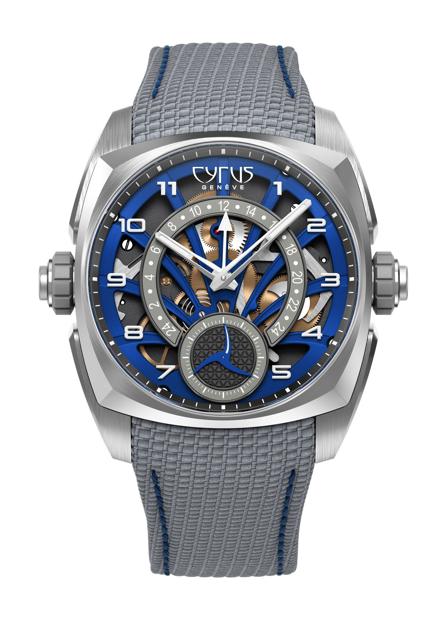 Cyrus Klepcys GMT Ocean Blue watch