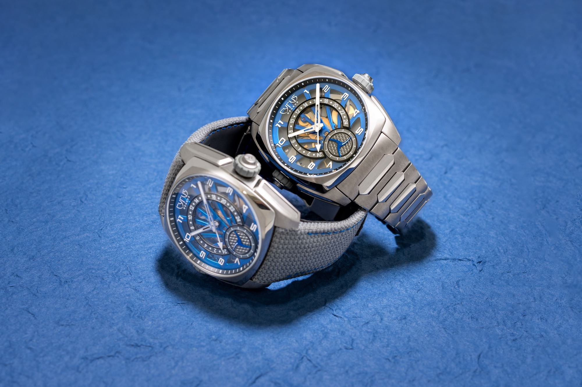 Cyrus Klepcys GMT Ocean Blue - View 2