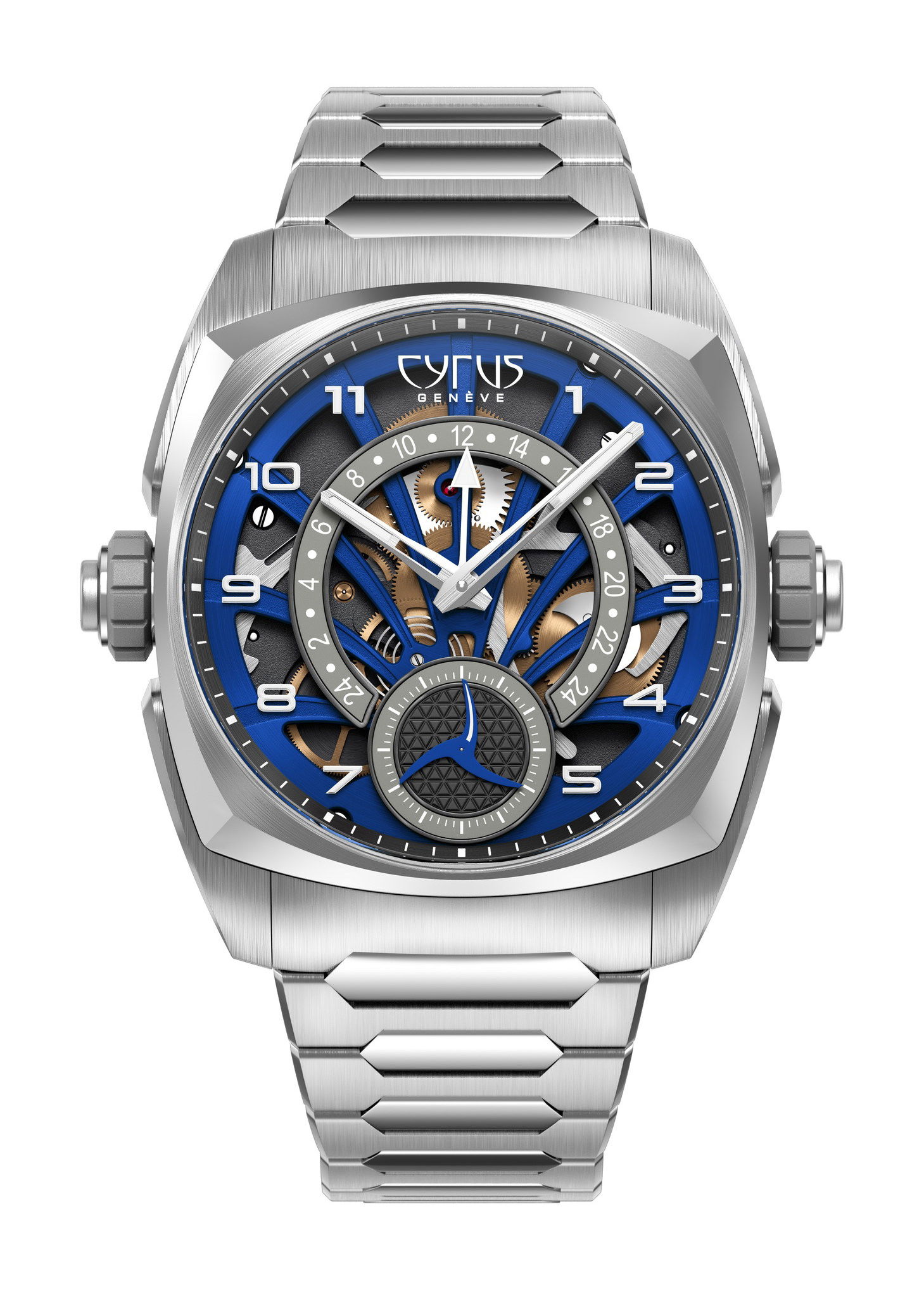 Cyrus Klepcys GMT Ocean Blue watch