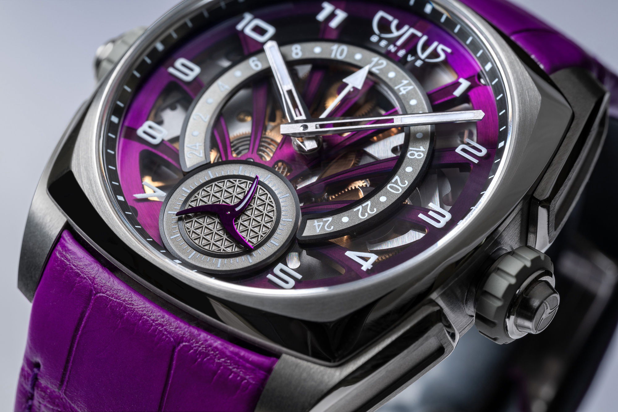 Cyrus Klepcys GMT Royal Purple - View 2