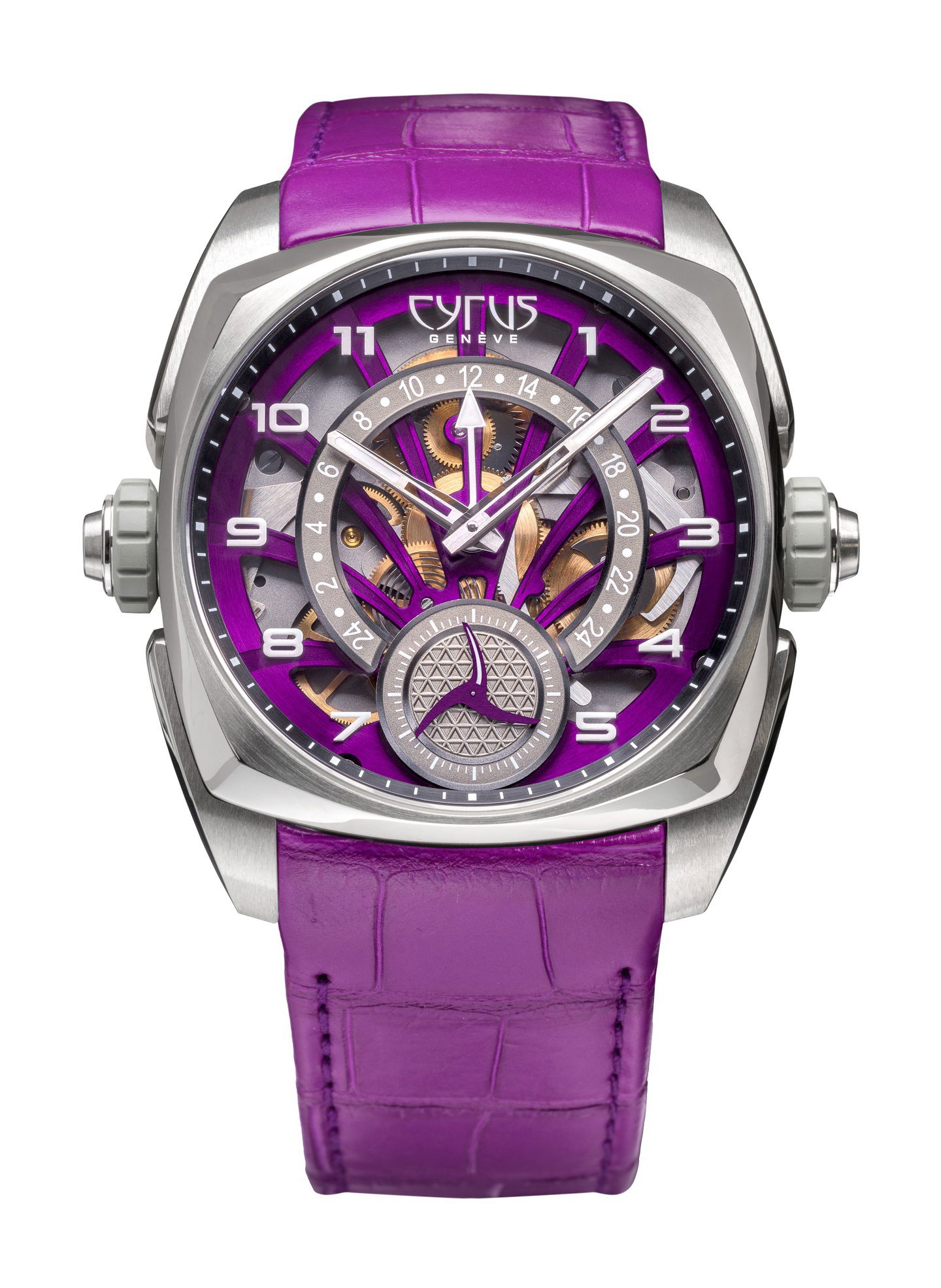 Cyrus Klepcys GMT Royal Purple watch