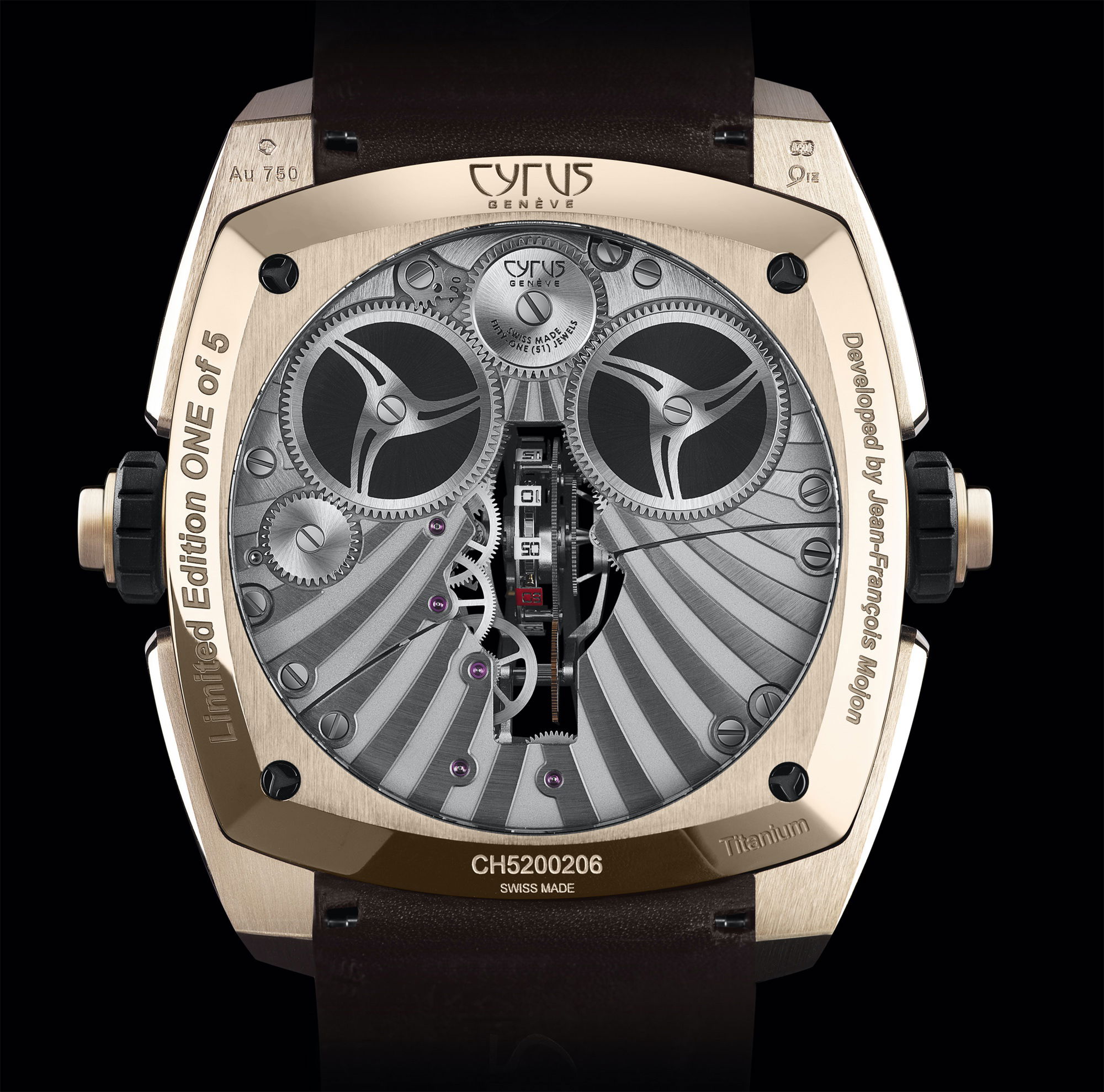 Cyrus Klepcys Vertical Skeleton Tourbillon - View 2