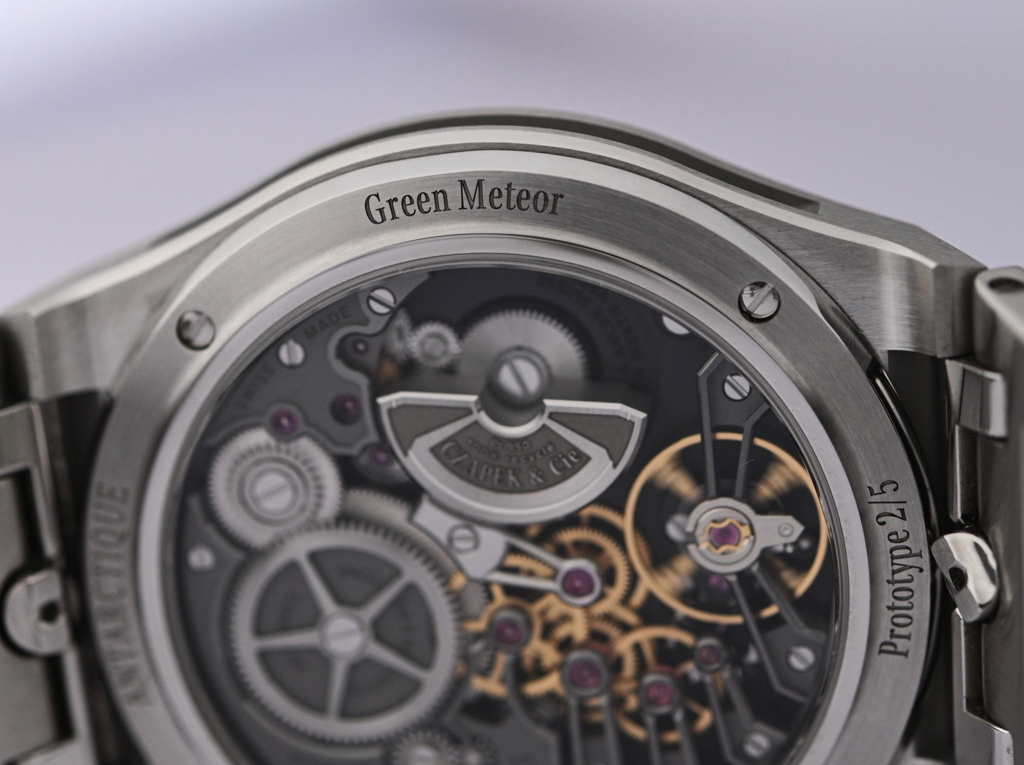 Czapek Antarctique Green Meteor Limited Edition - View 2
