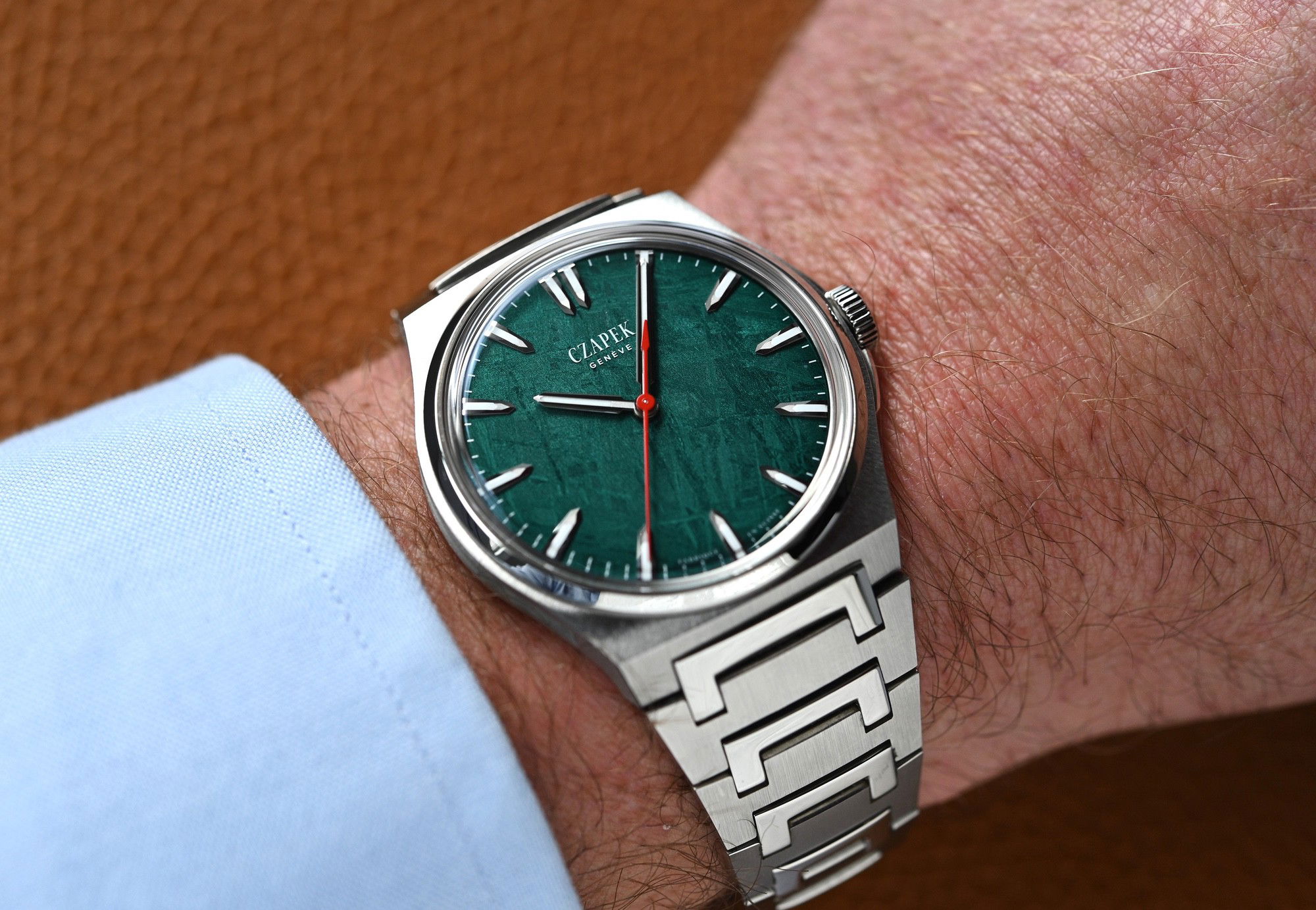 Czapek Antarctique Green Meteor Limited Edition - View 3