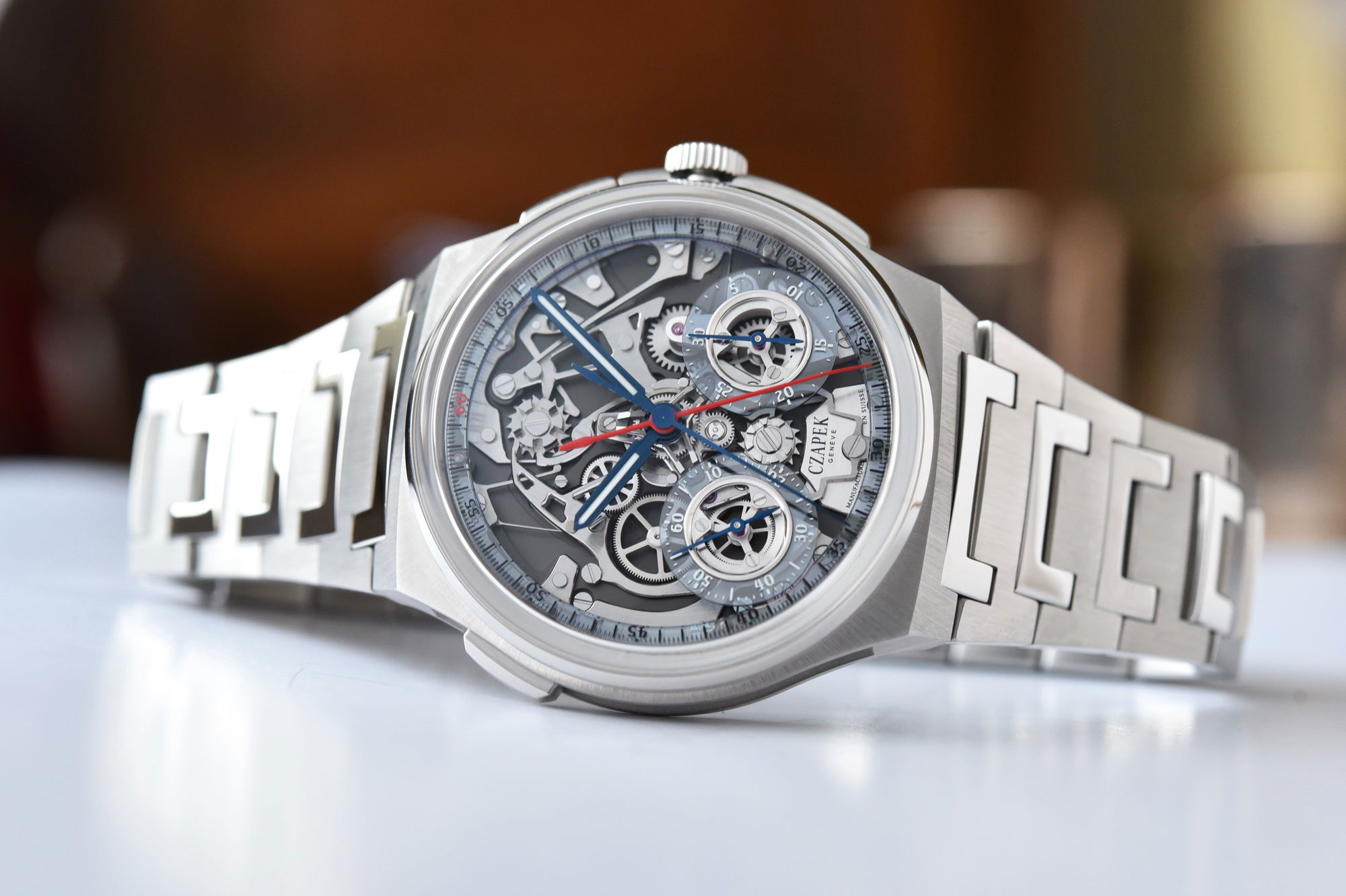 Czapek Antarctique Rattrapante Blue Ice - View 3