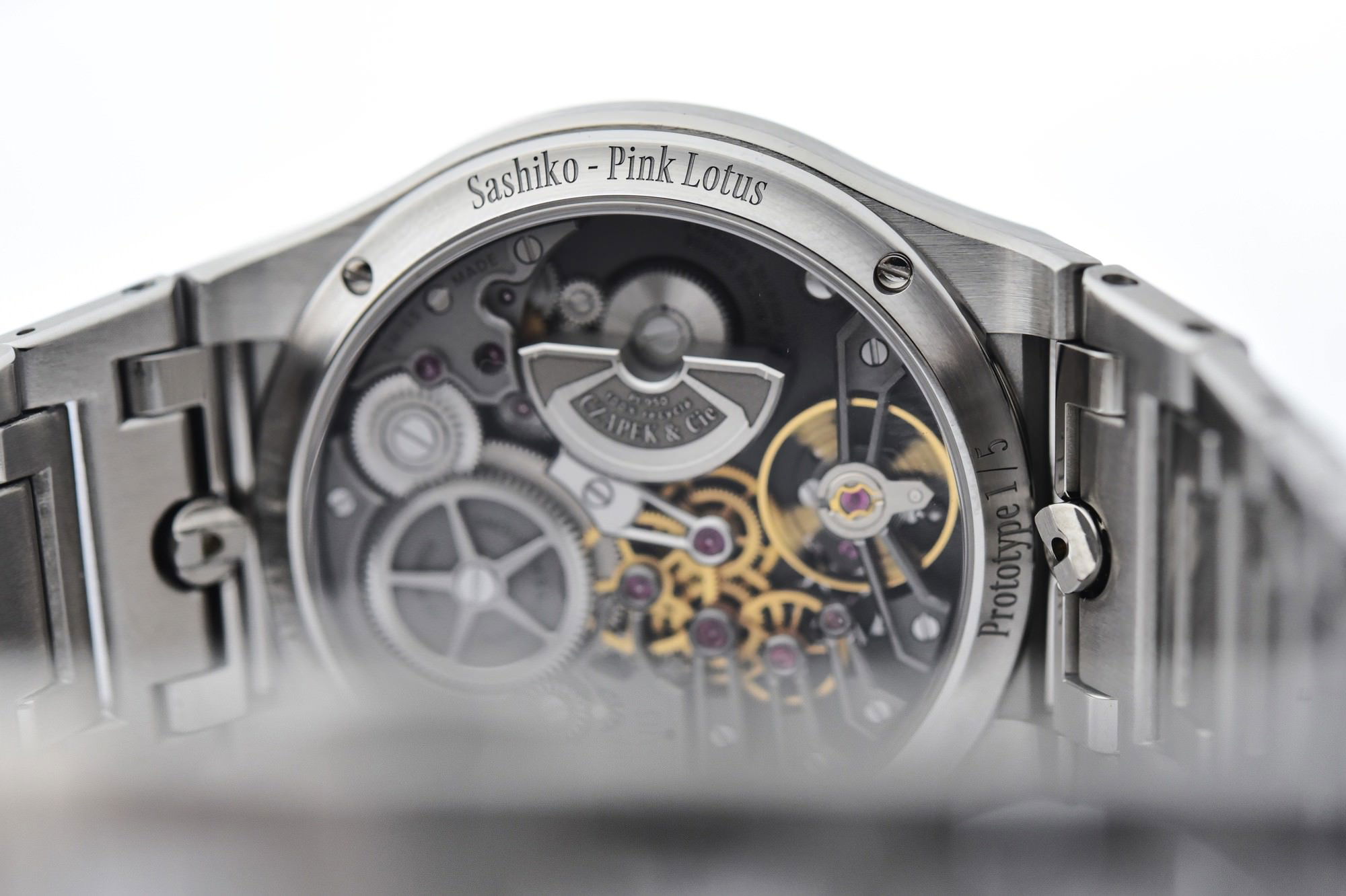 Czapek Antarctique S Sashiko Azure - View 3
