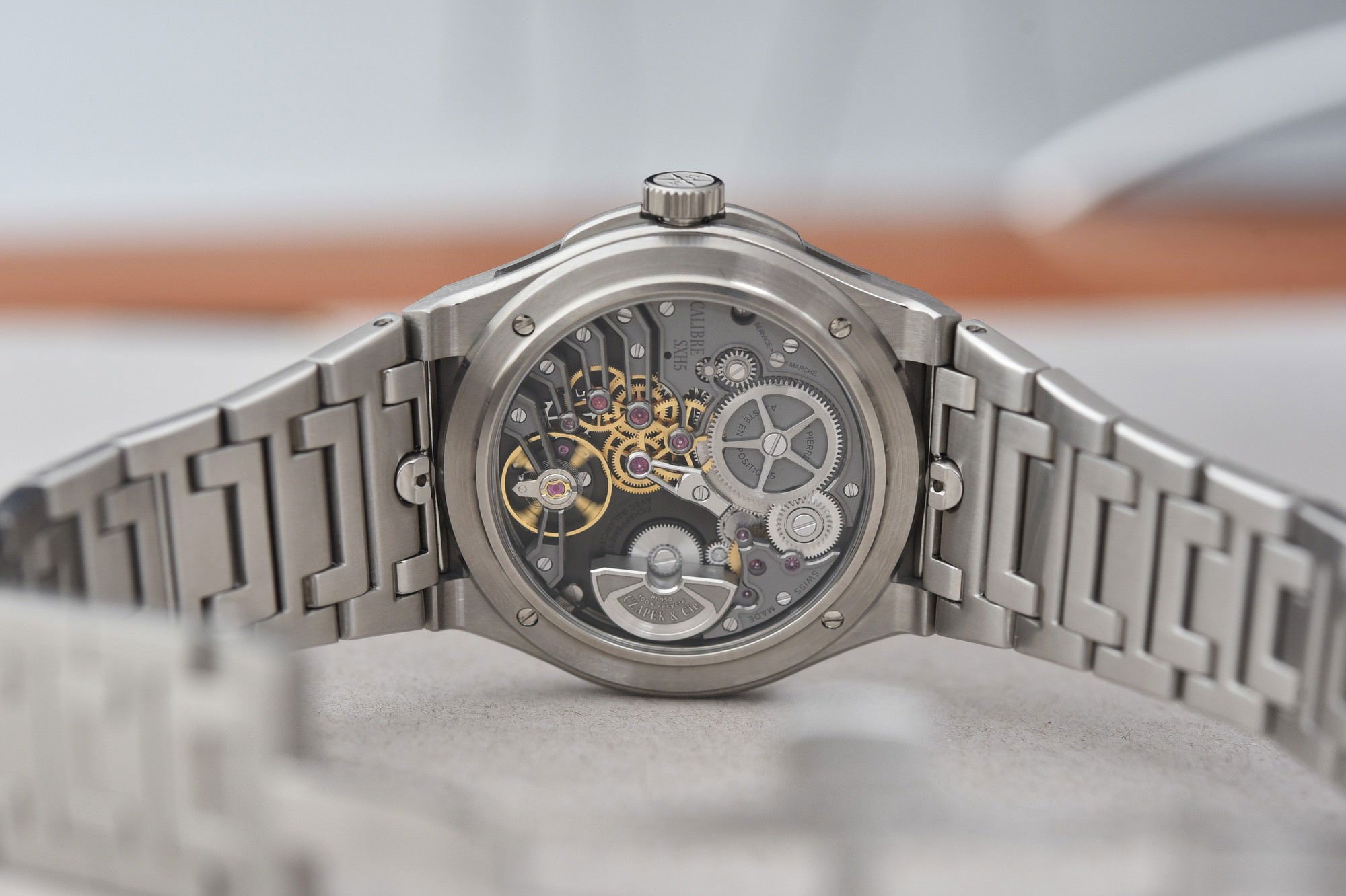 Czapek Antarctique Titanium Dark Sector - View 2