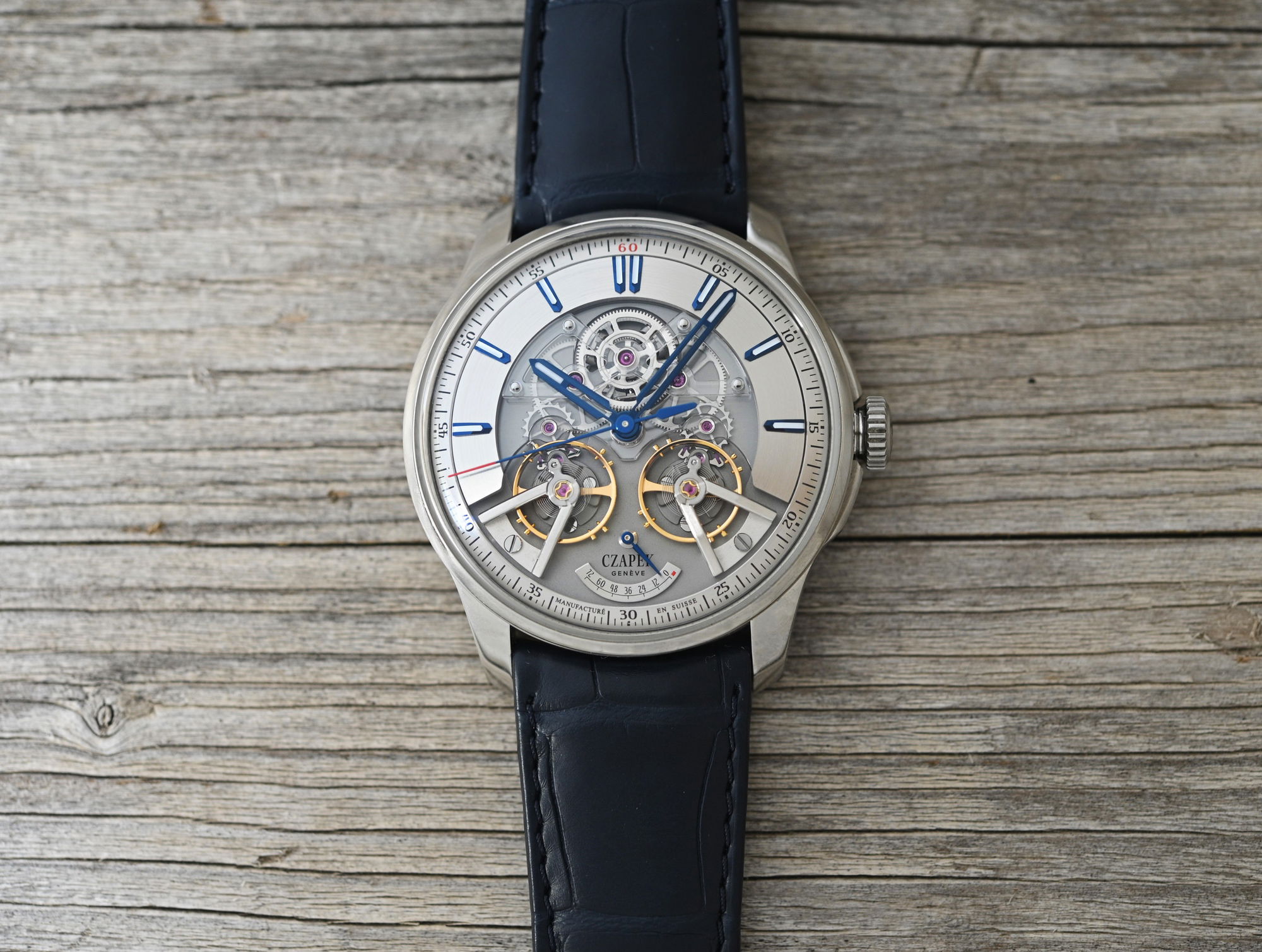 Czapek Place Vendôme Complicité Stardust Cobalt - View 2